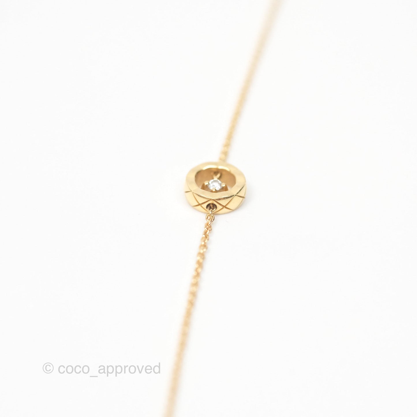 Chanel Coco Bracelet Diamond 18K Yellow Gold