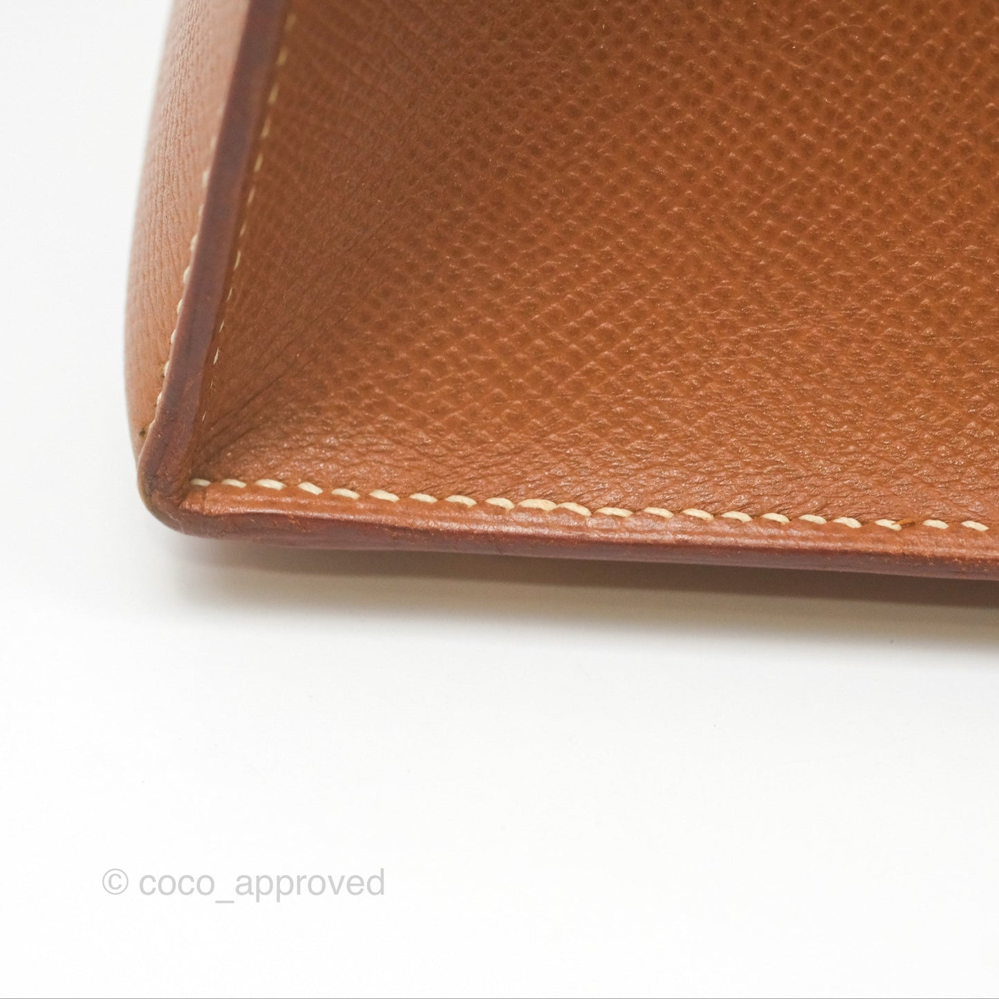 Hermès Kelly 32 Sellier Gold Epsom Gold Hardware