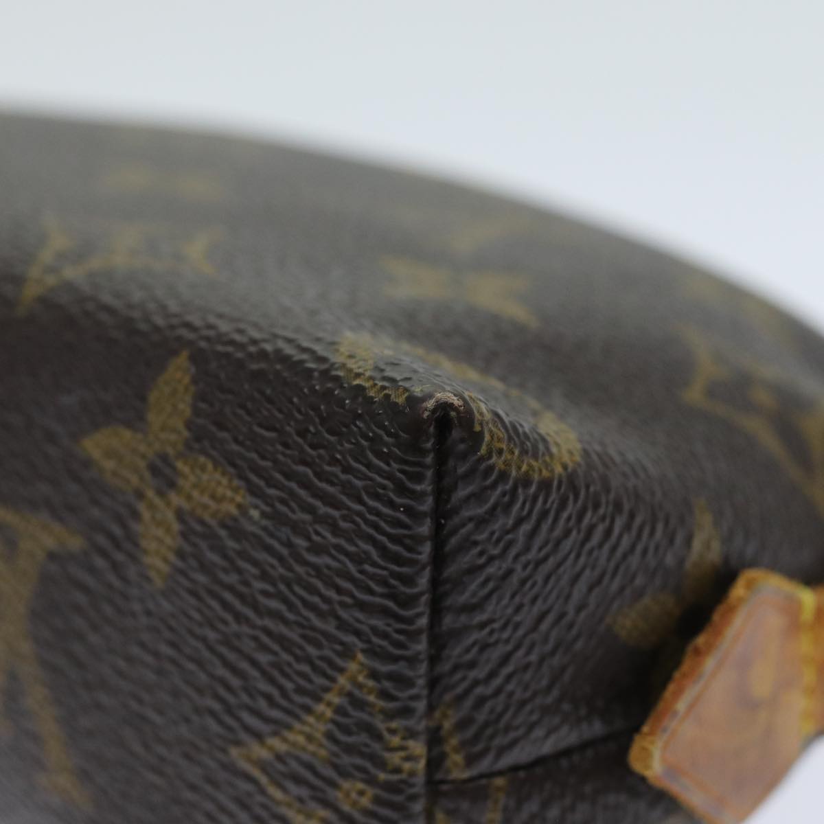 LOUIS VUITTON Monogram Pochette Cosmetic PM Cosmetic Pouch M47515 LV 81496
