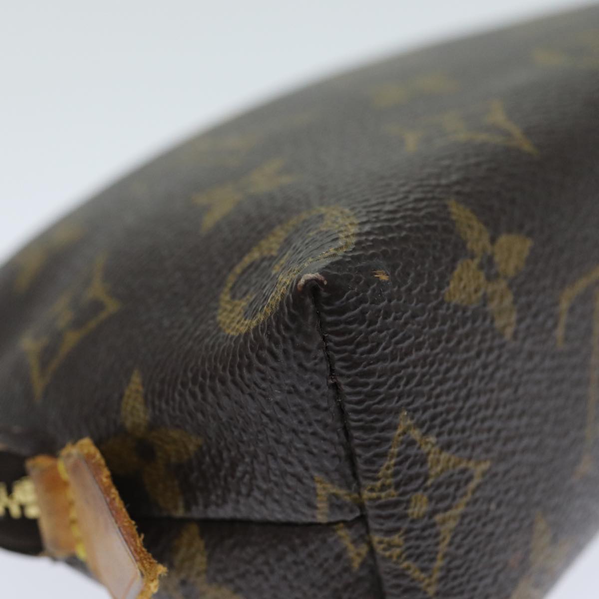 LOUIS VUITTON Monogram Pochette Cosmetic PM Cosmetic Pouch M47515 LV 81496
