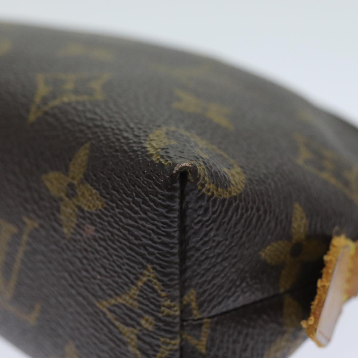 LOUIS VUITTON Monogram Pochette Cosmetic PM Cosmetic Pouch M47515 LV 81496