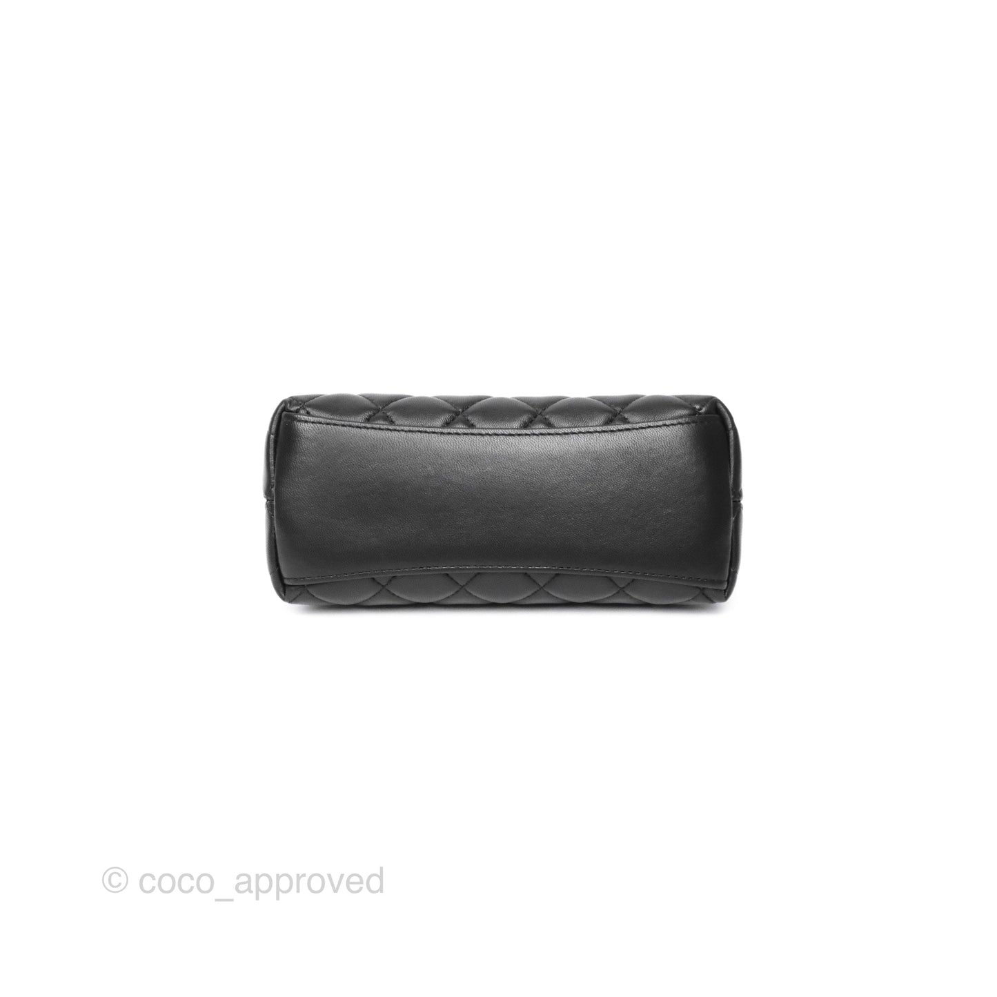 Chanel Clutch With Chain Black Lambskin Gold Hardware 23A