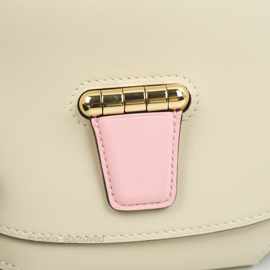 Hermes Swift Mini Convoyeur Craie Rose Sakura