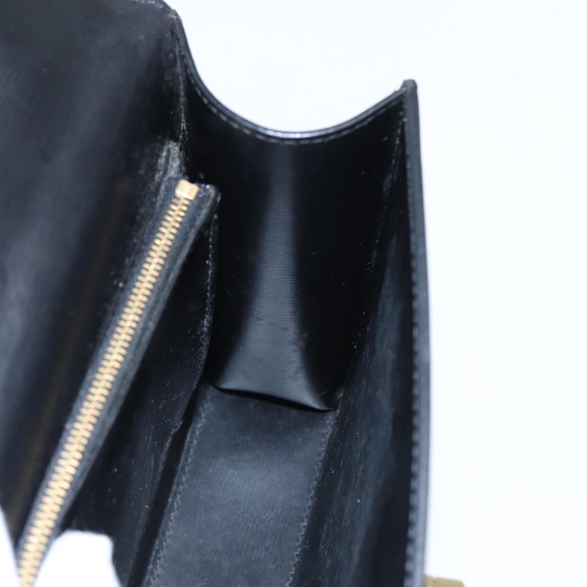 LOUIS VUITTON Epi Malesherbes Hand Bag Black M52372 LV 81533