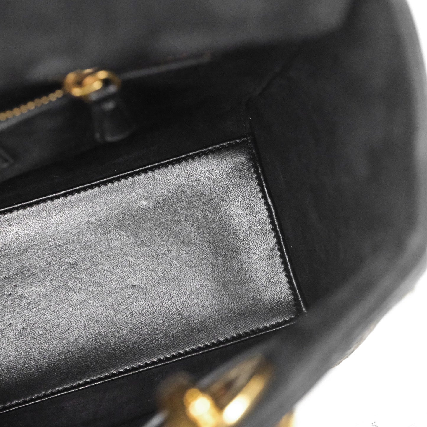 Christian Dior Medium Lady Dior Limited Edition The Moon In My EyesBag Black Calfskin Gold Hardware