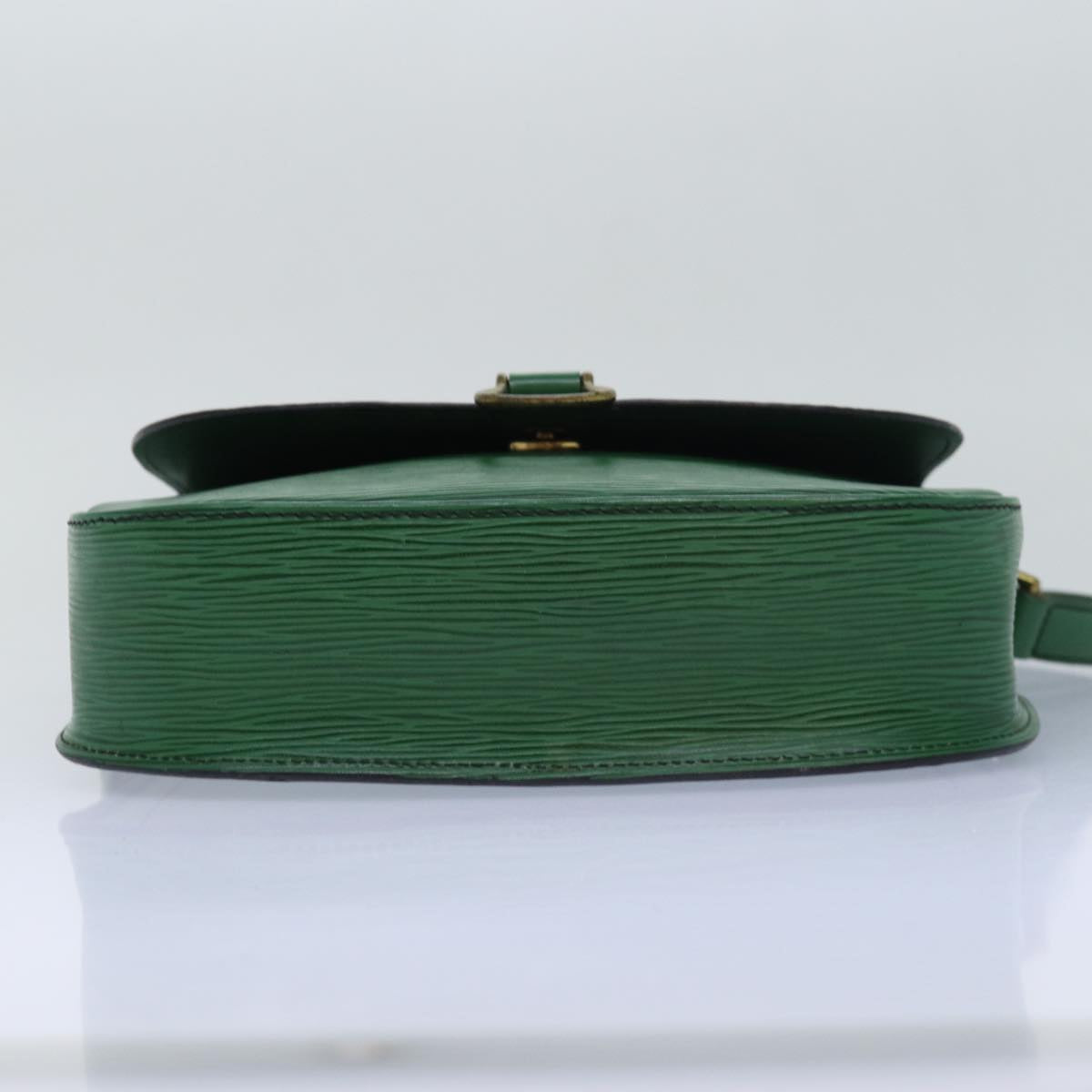 LOUIS VUITTON Epi Saint Cloud GM Shoulder Bag Green M52194 LV 81536