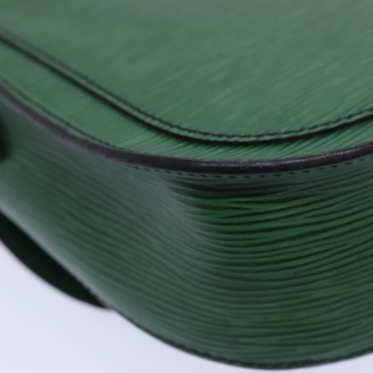 LOUIS VUITTON Epi Saint Cloud GM Shoulder Bag Green M52194 LV 81536