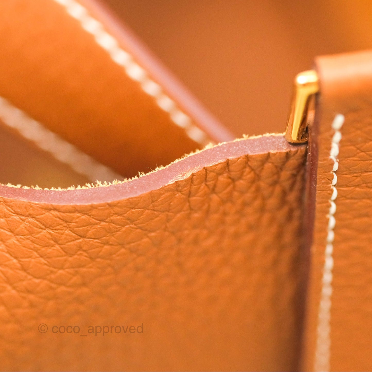 Hermès Picotin 22 Gold Clemence Gold Hardware