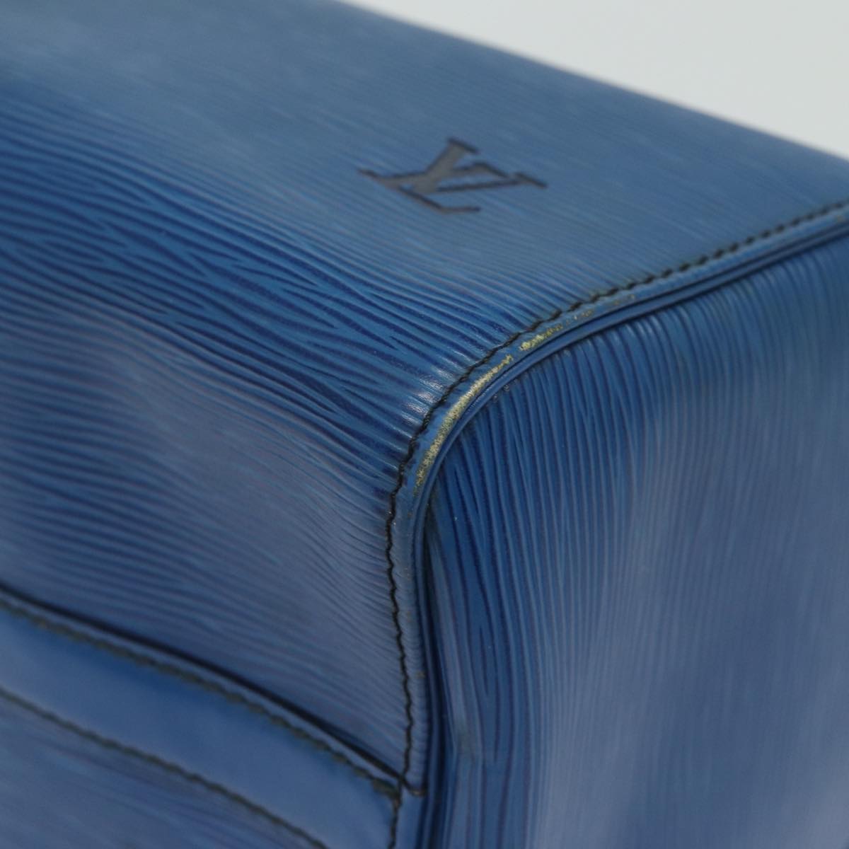 LOUIS VUITTON Epi Speedy 25 Hand Bag Toledo Blue M43015 LV 81576