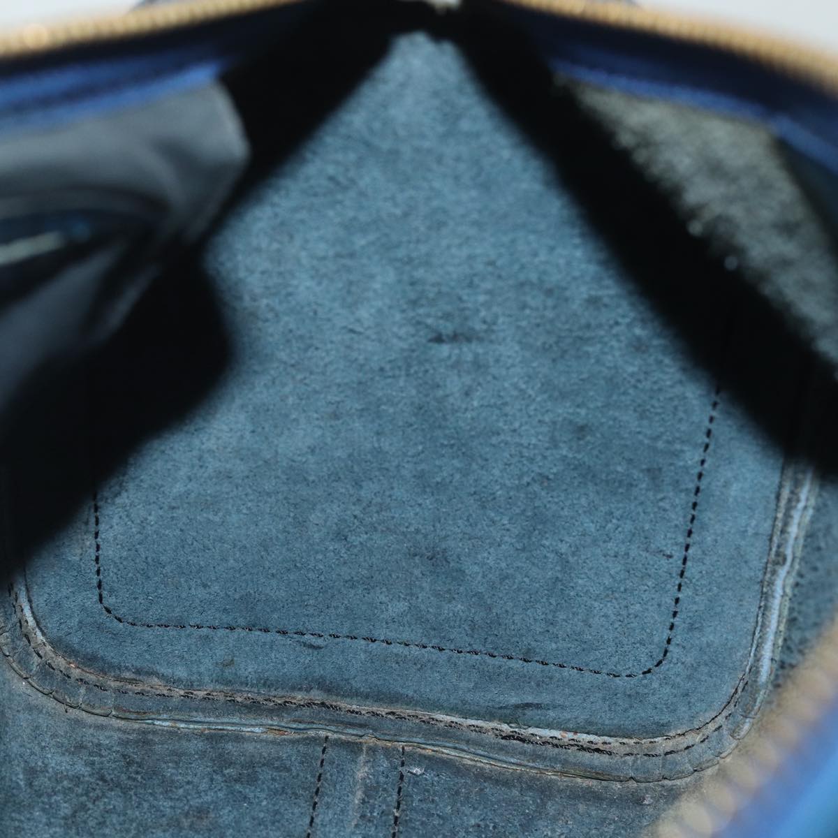 LOUIS VUITTON Epi Speedy 25 Hand Bag Toledo Blue M43015 LV 81576