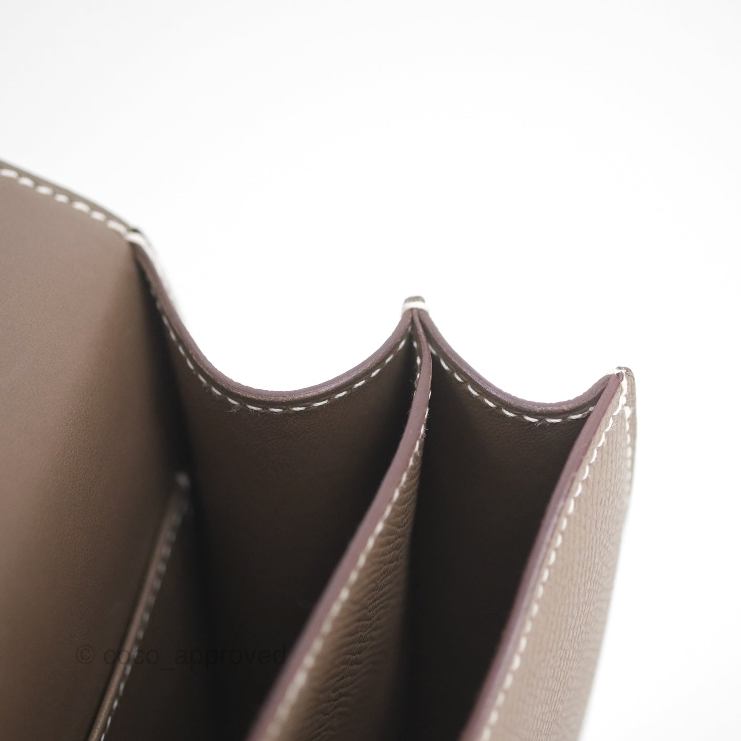 Hermès Constance Mini 18cm Mirror Etoupe 18 Epsom Rose Gold Hardware