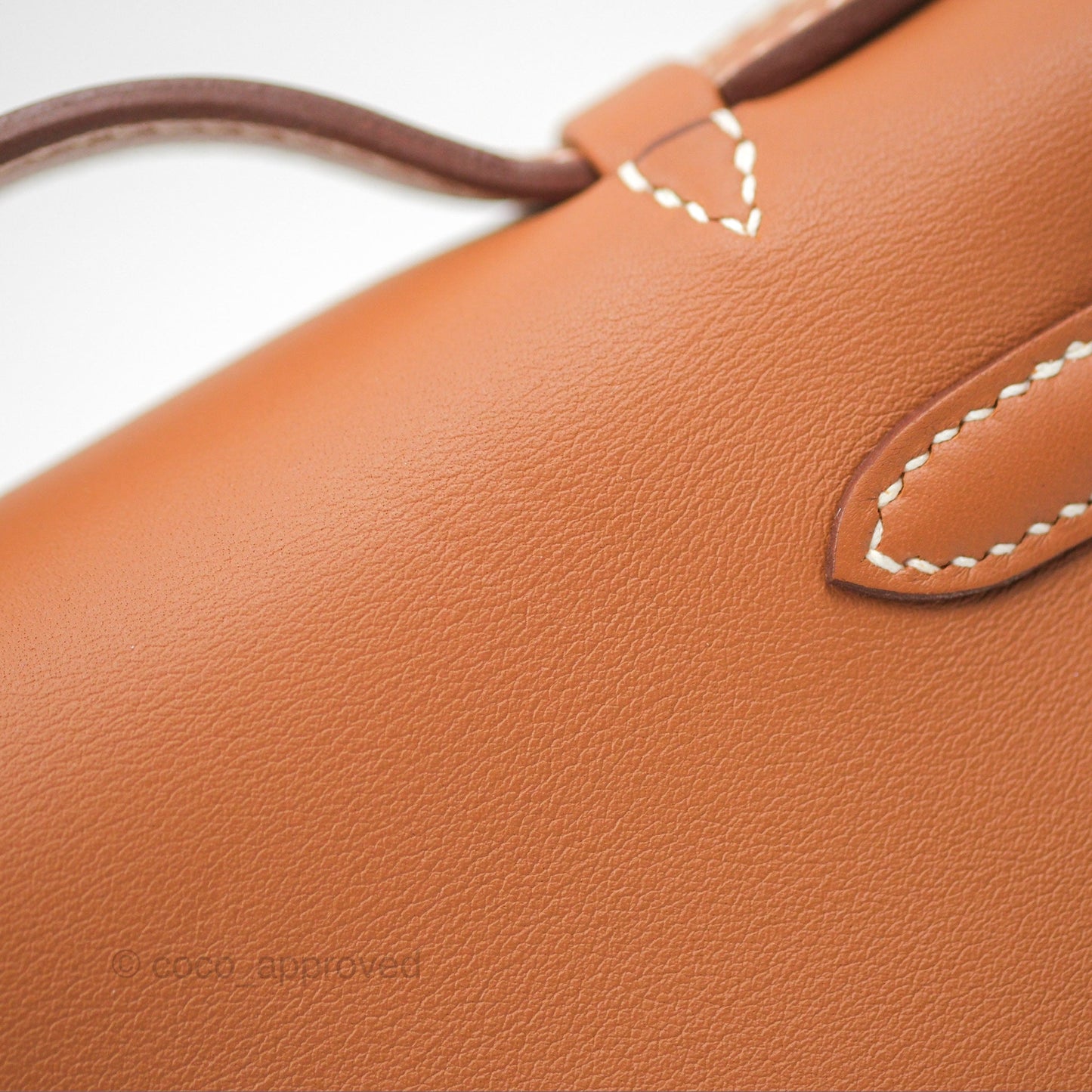 Hermès Kelly Mini Pochette Gold Swift Gold Hardware