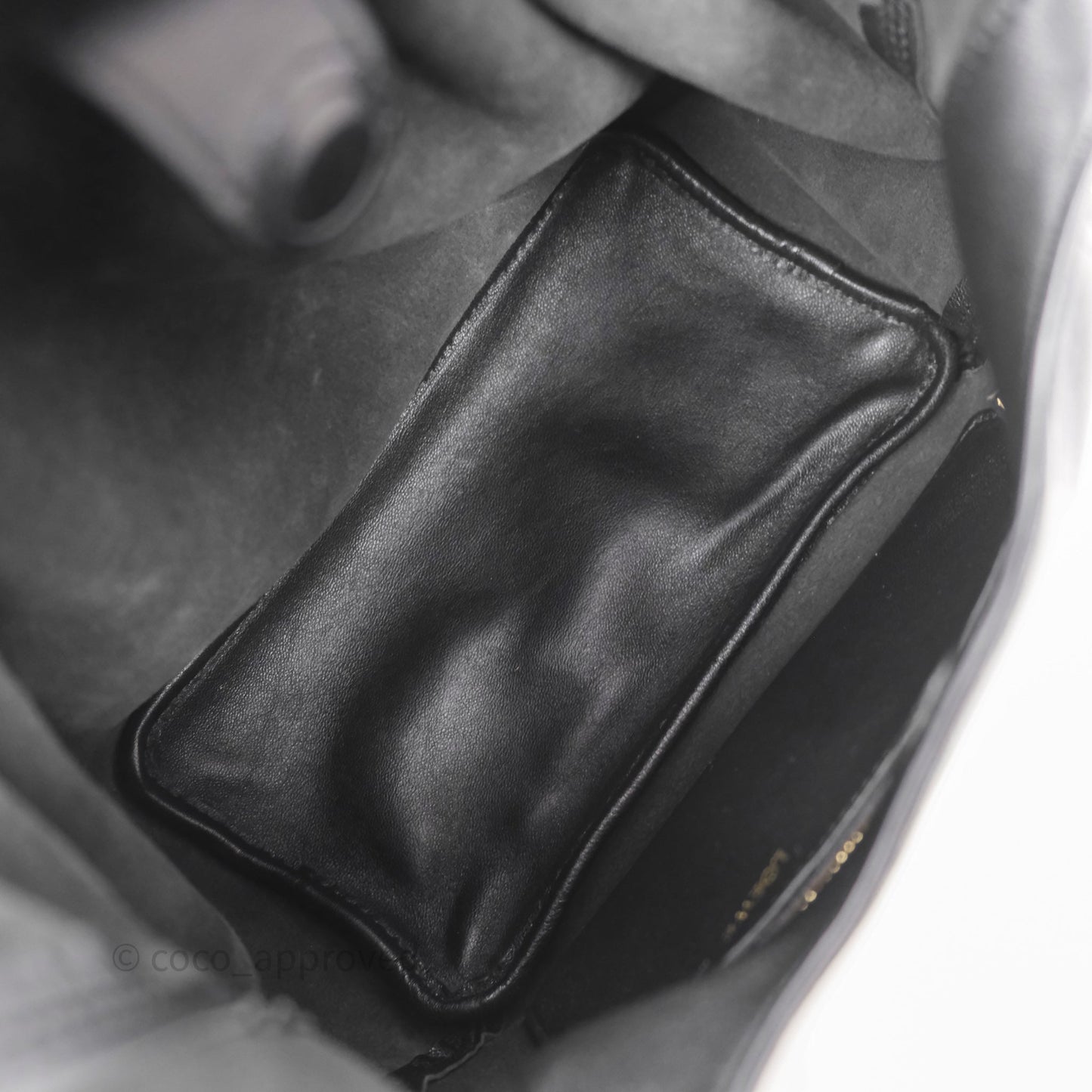 Loewe Small Squeeze Bag in Mellow Nappa Lambskin Black