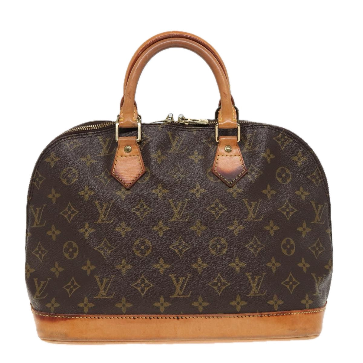LOUIS VUITTON Monogram Alma Hand Bag M51130 LV 81714