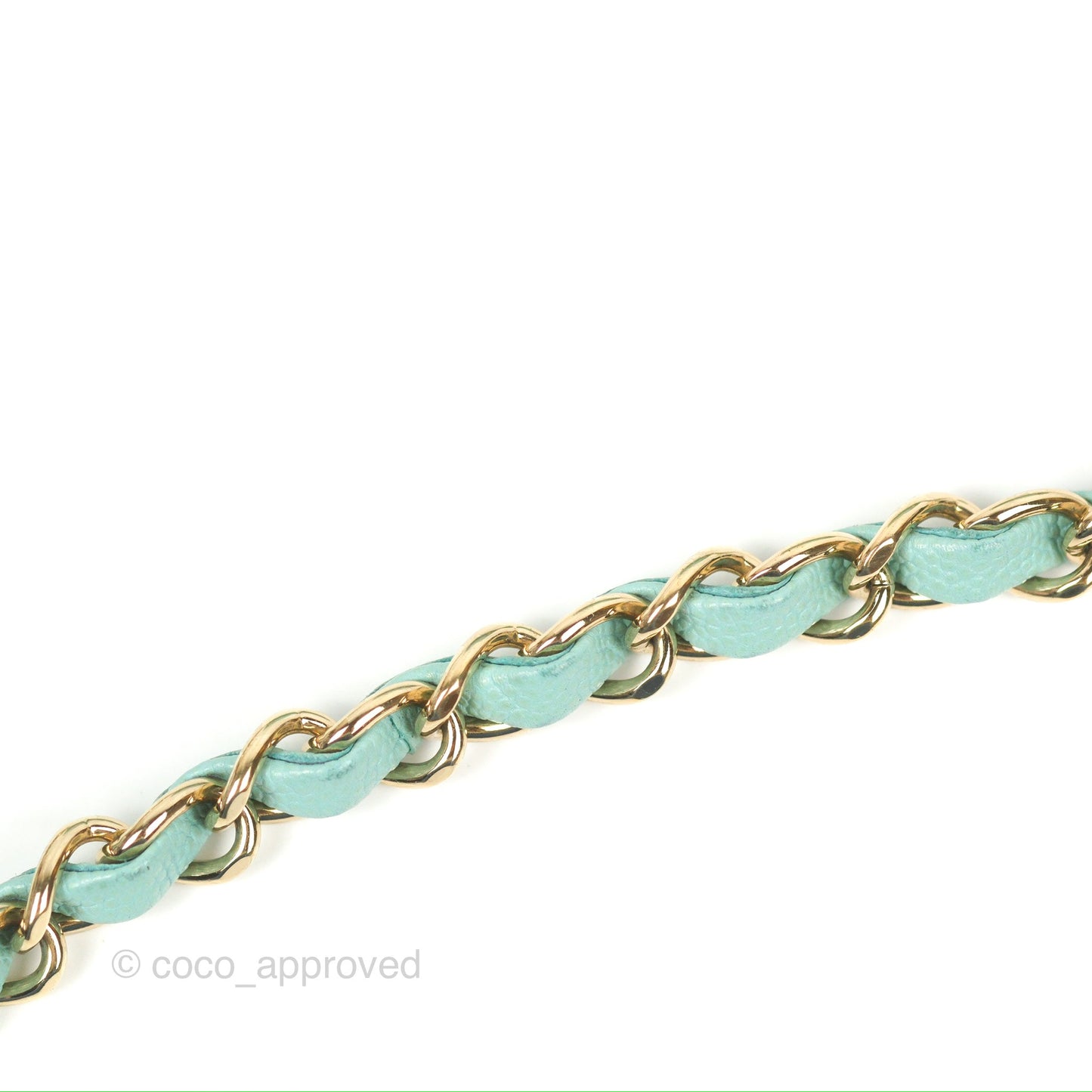Chanel Small Classic Quilted Flap Tiffany Blue Caviar Gold Hardware 20C