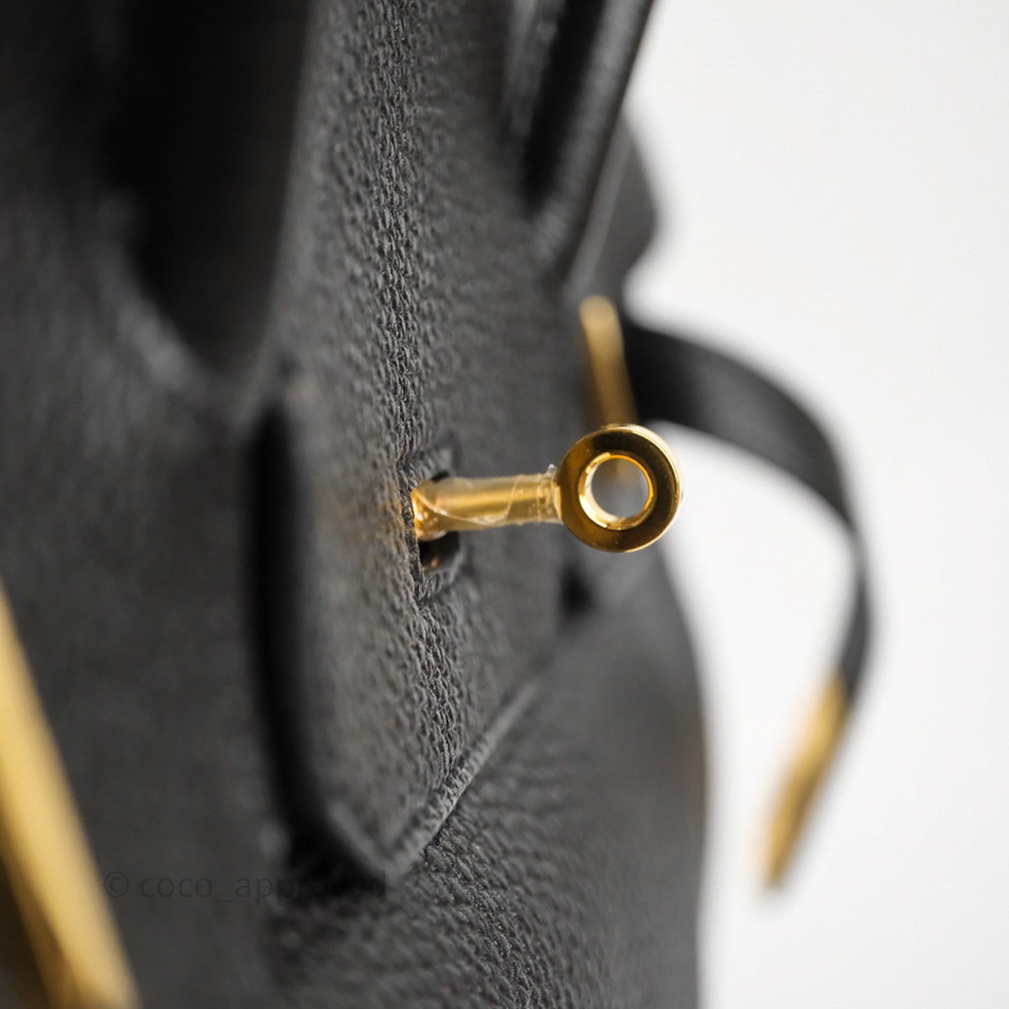 Hermès Birkin 30 Black Noir 89 Togo Gold Hardware