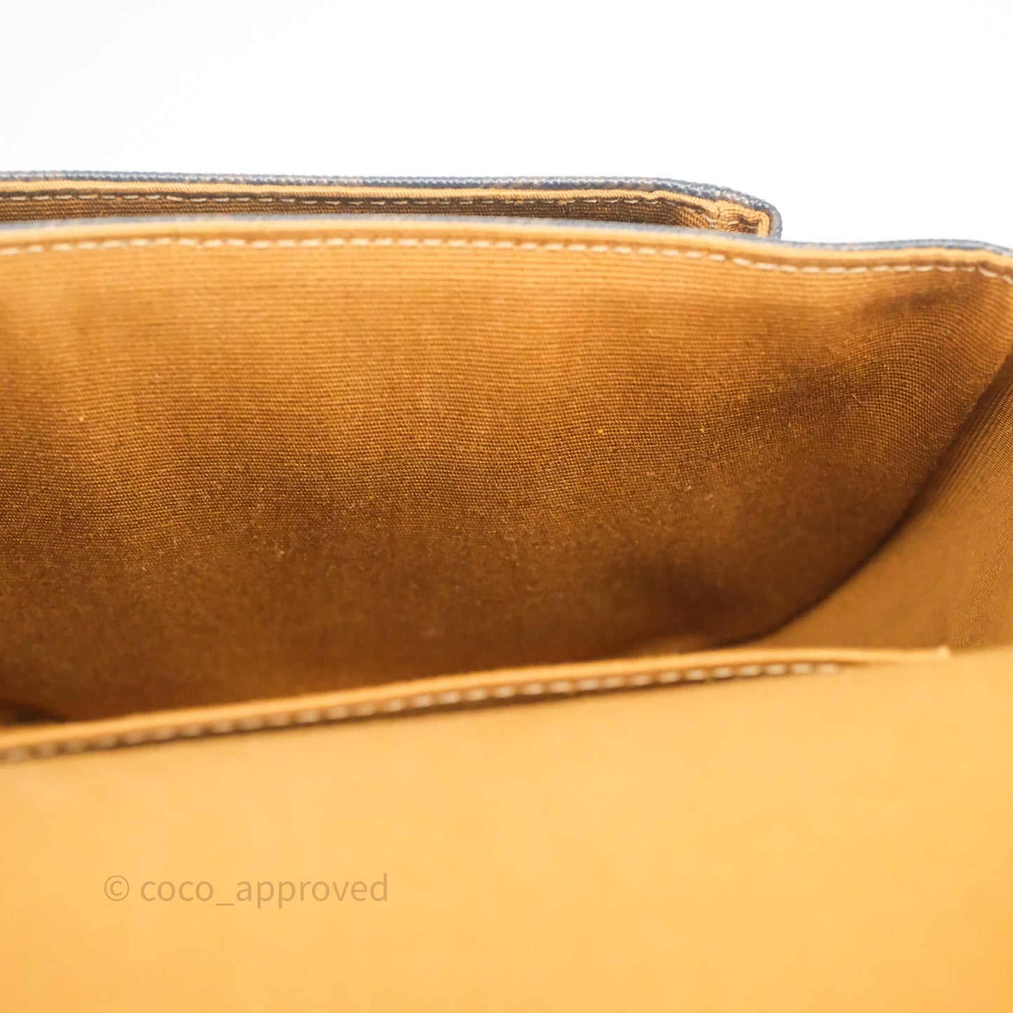 Celine Medium Folco Bag Triomphe Canvas Tan