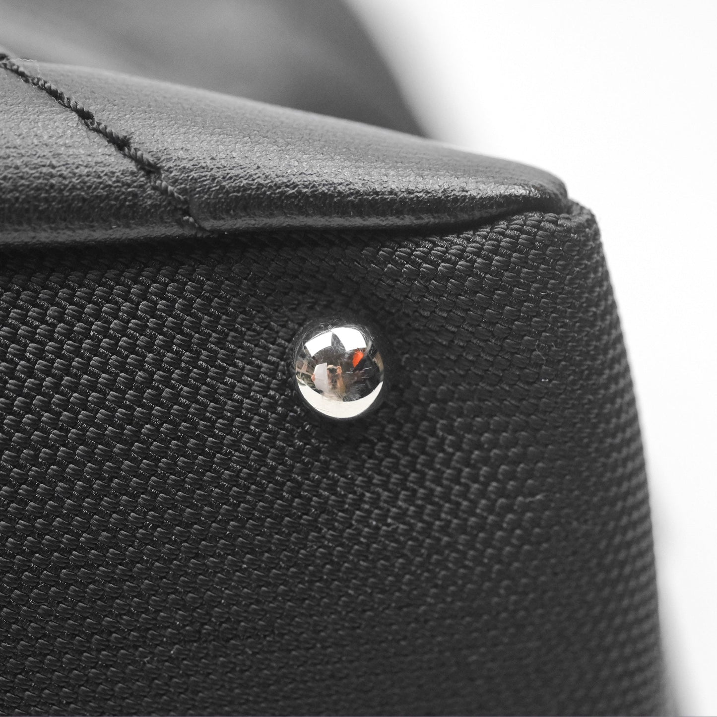 Chanel Quilted Paris Biarritz Tote PM Black Coated Canvas