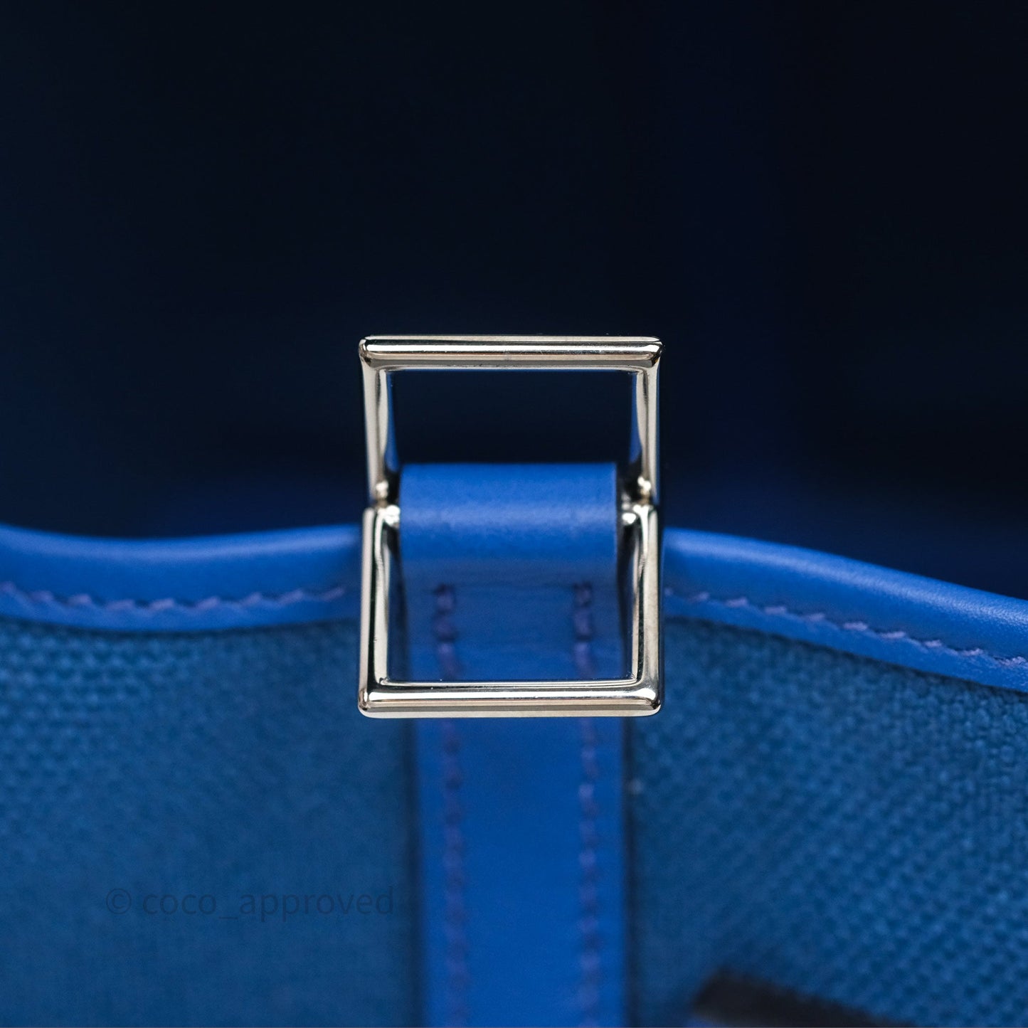 Hermes Picotin Lock 18 Cargo Pockets Bleu Royal Palladium Hardware