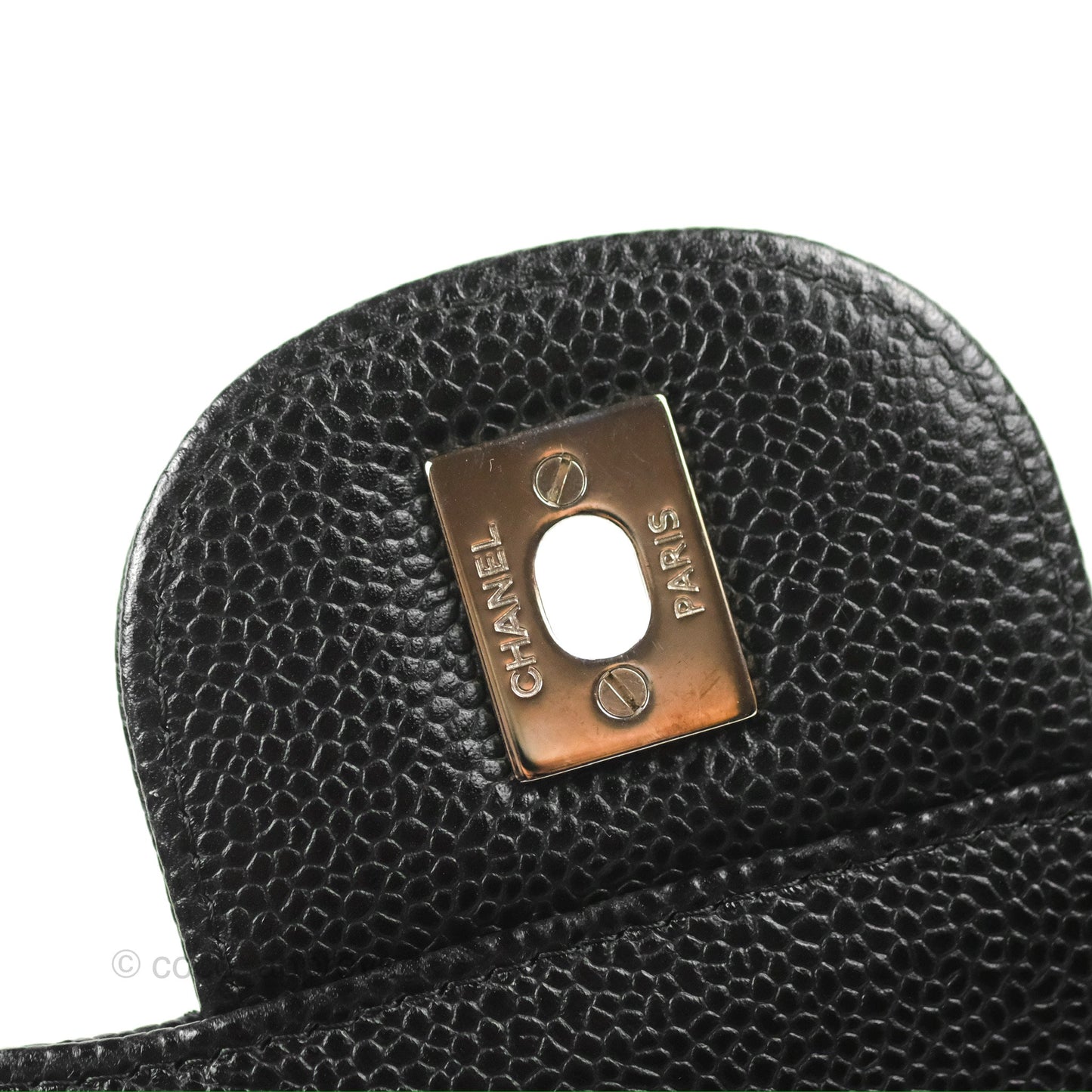 Chanel Jumbo Double Flap Black Caviar Silver Hardware⁣⁣
