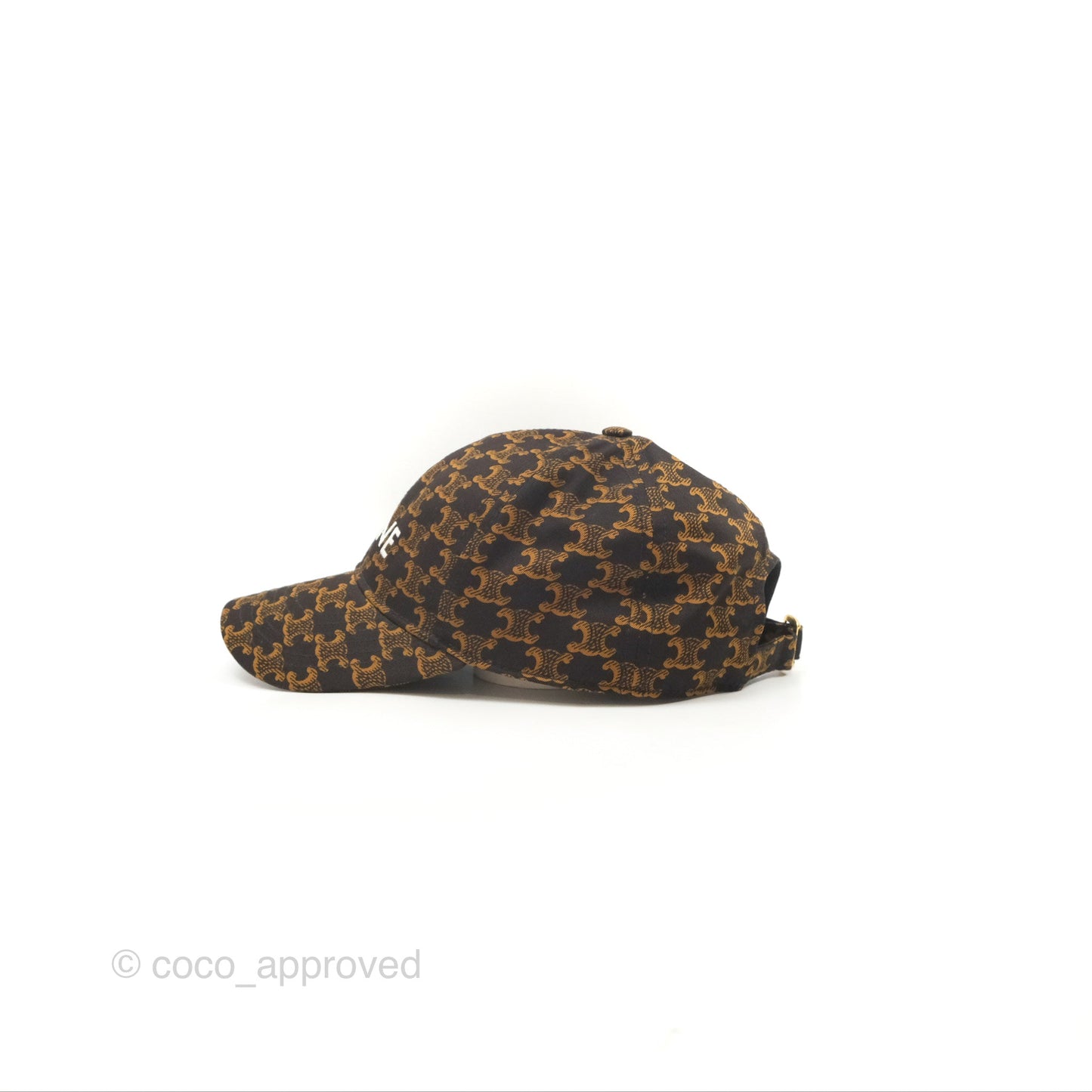 Celine Baseball Cap Cotton Triomphe