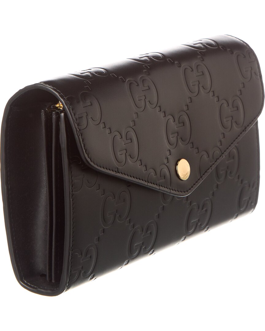 Luxury Gucci Trending 2025 GG Leather Chain Wallet