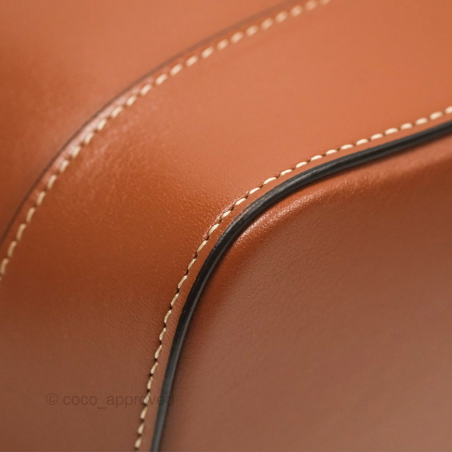 Celine Small Bucket Cuir Triomphe in Calfskin Tan
