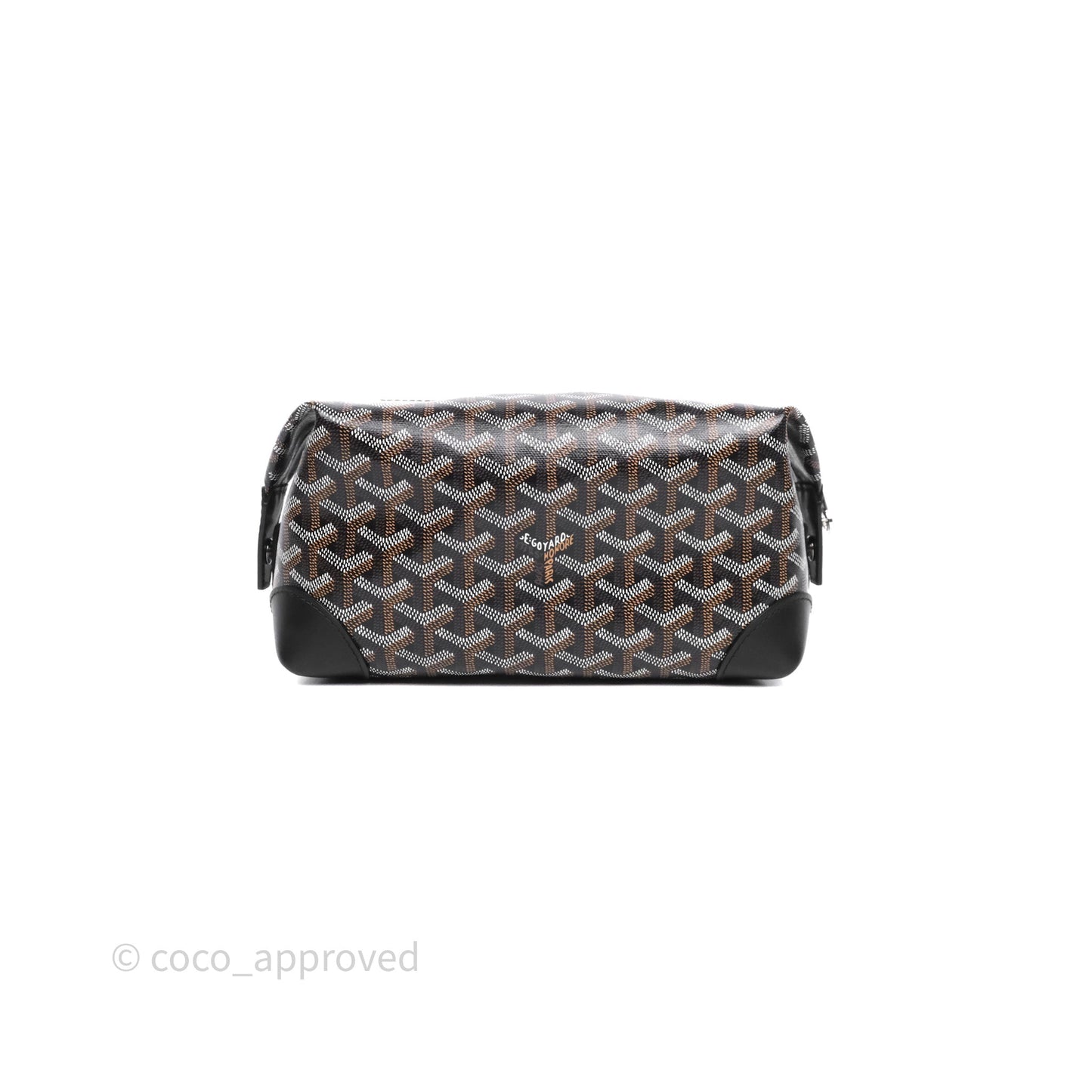 Goyard Bowling 25 Toiletry Black