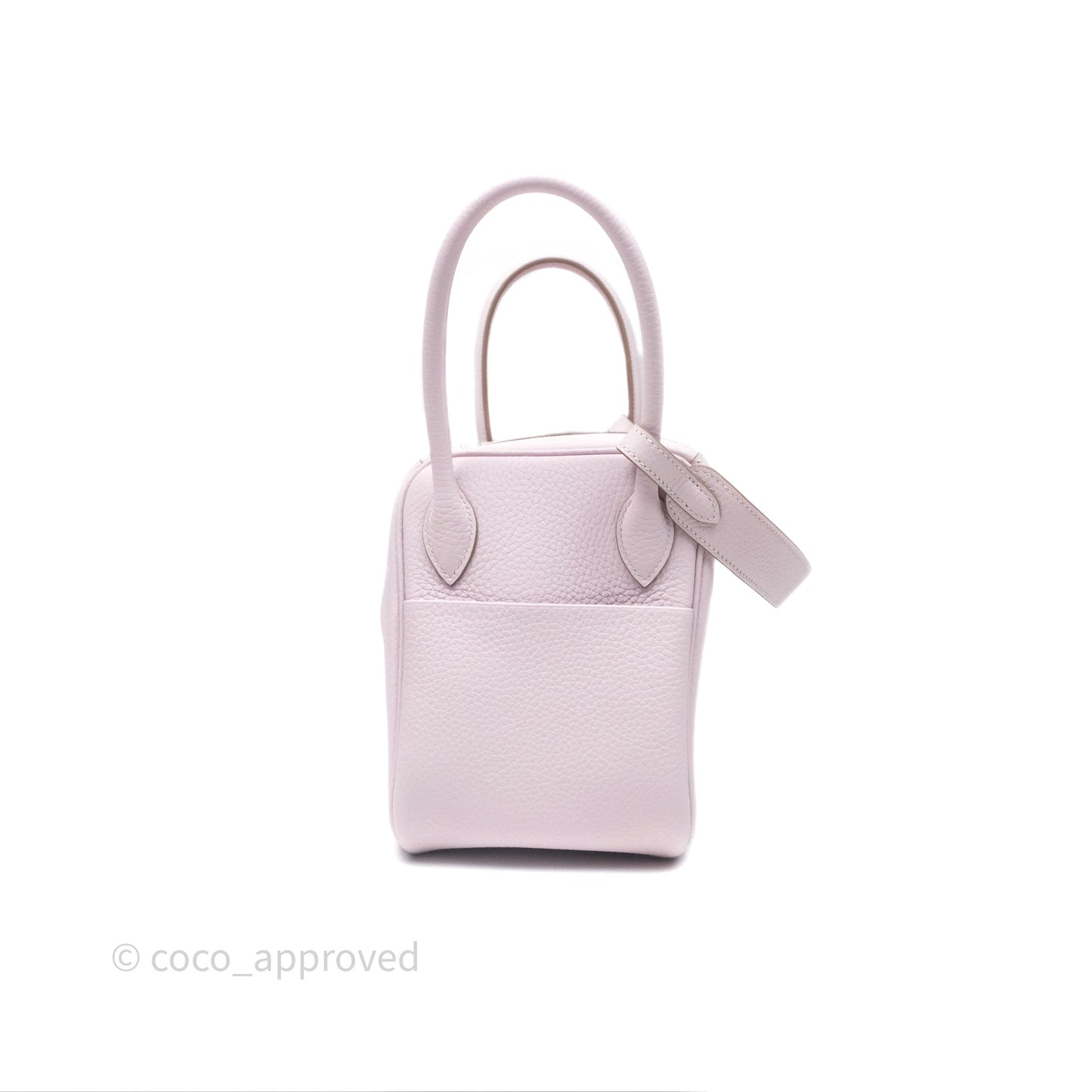 Hermès Lindy 26 Mauve Pale 09/Nata I2 Clemence Palladium Hardware