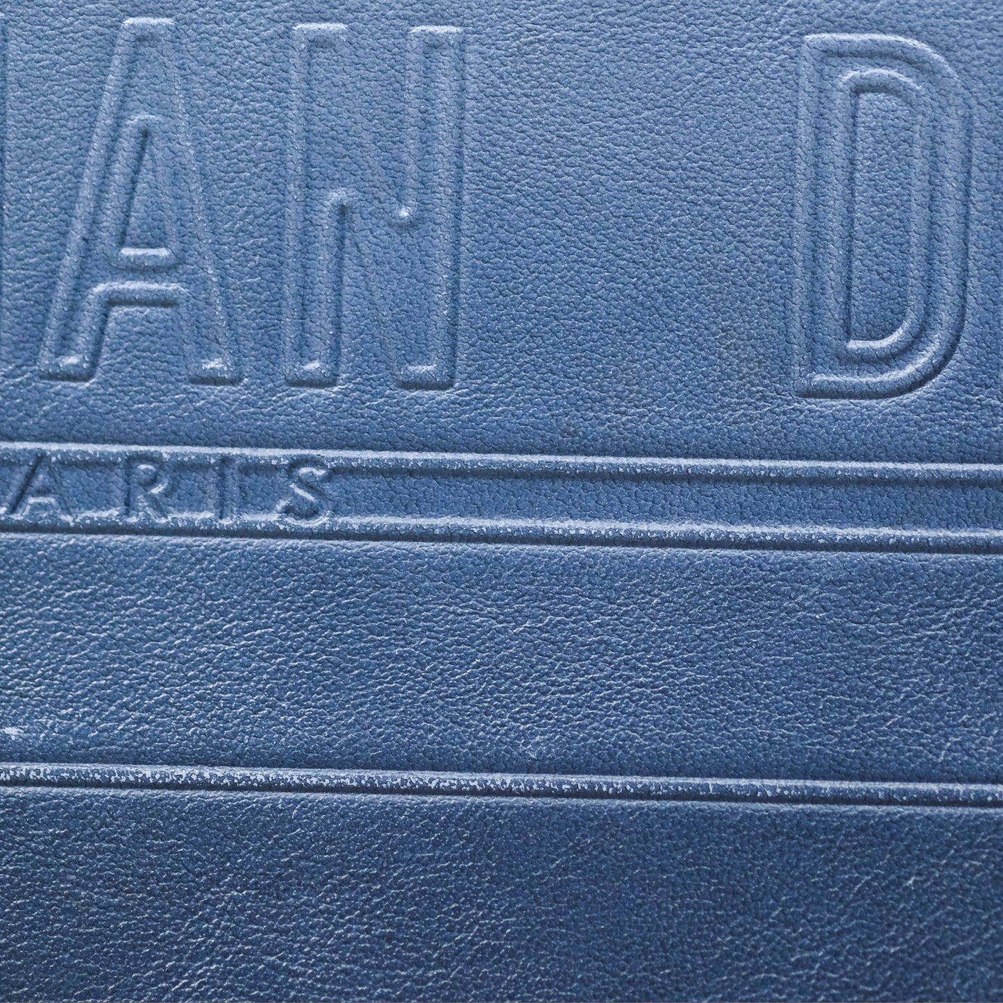 Christian Dior Medium Book Tote Blue Calfskin