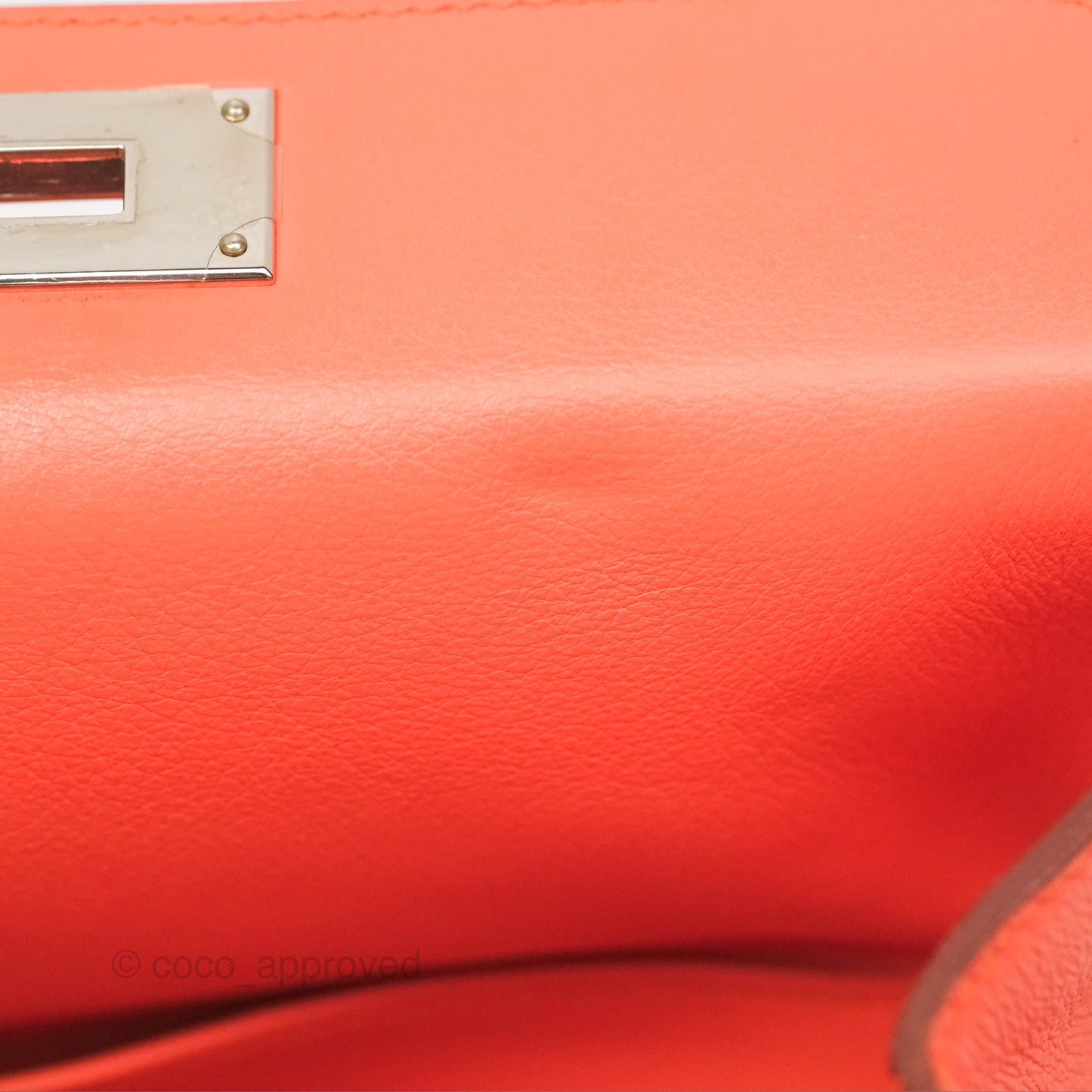 Hermès ToolBox 20 Mangue Evercolor Palladium Hardware