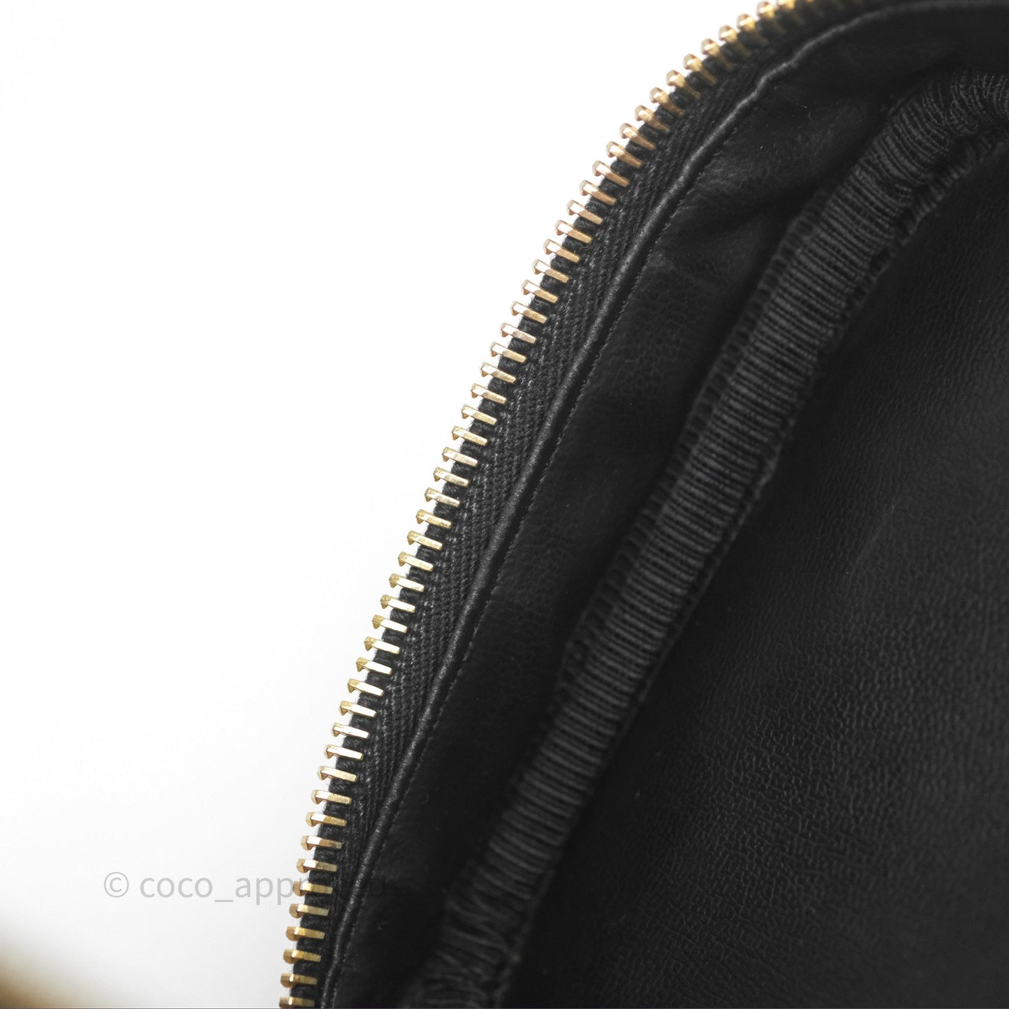 Chanel Vintage Vanity Case Black Caviar Gold Hardware