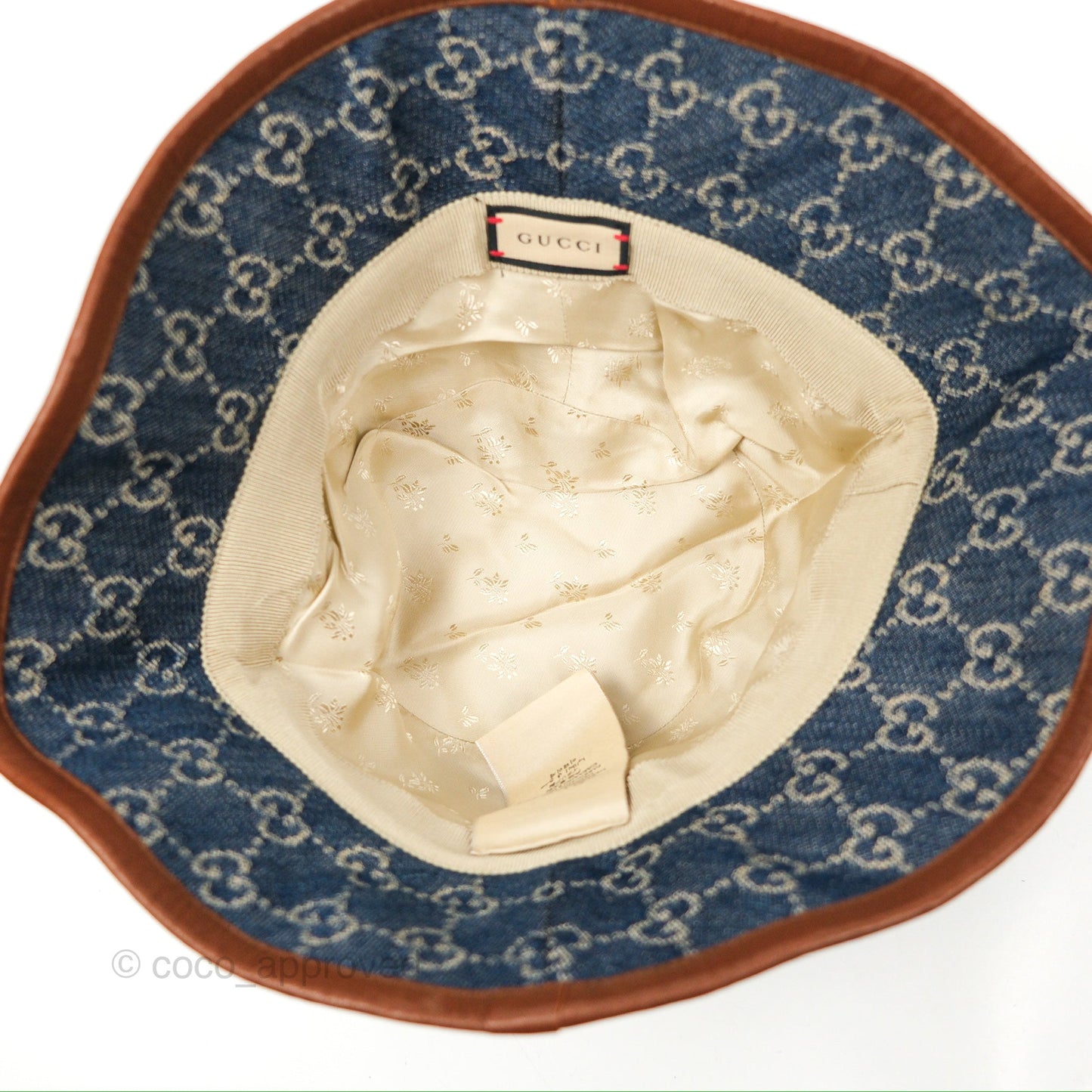 Gucci GG Supreme Denim Bucket Hat