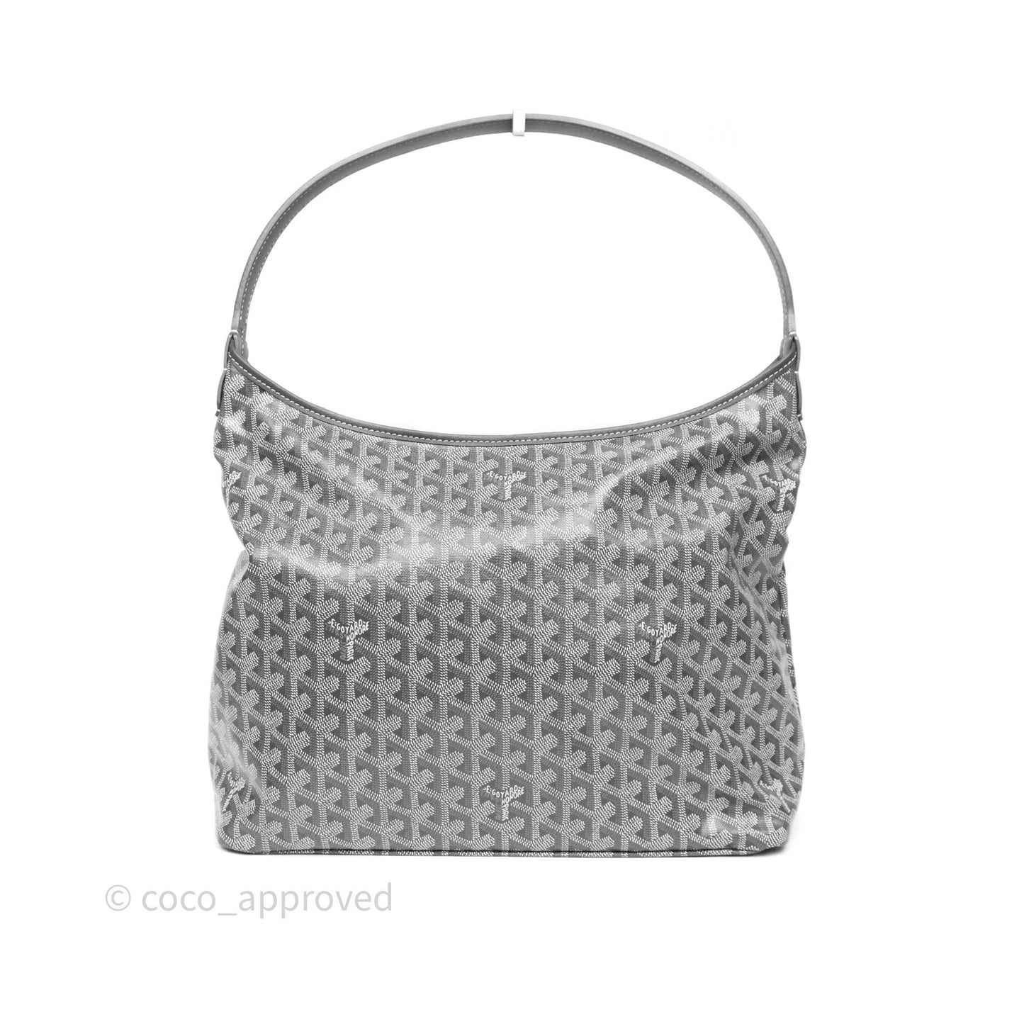 Goyard Bohème Hobo Bag Grey Goyardine Canvas