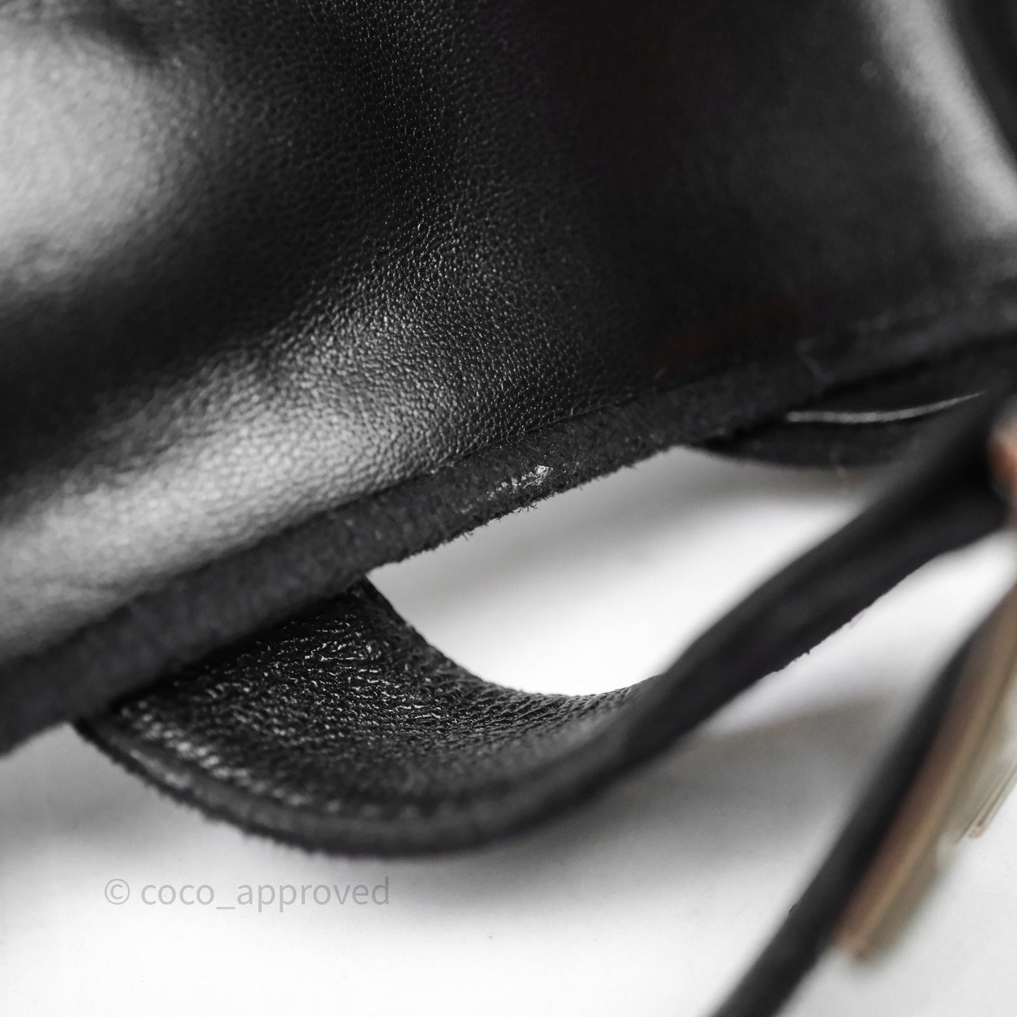 Hermès Suede Blink Black Size 37