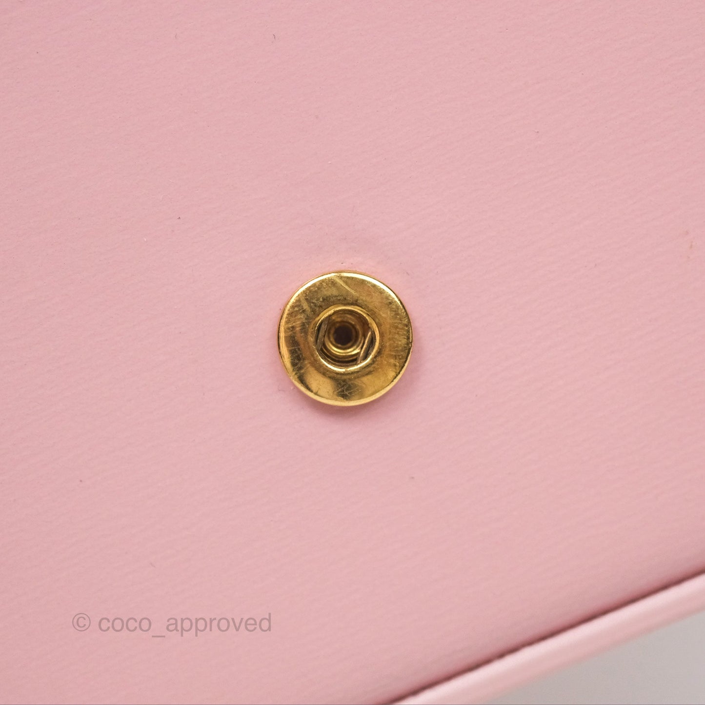 Celine Mini Triomphe Shiny Calfskin Pink