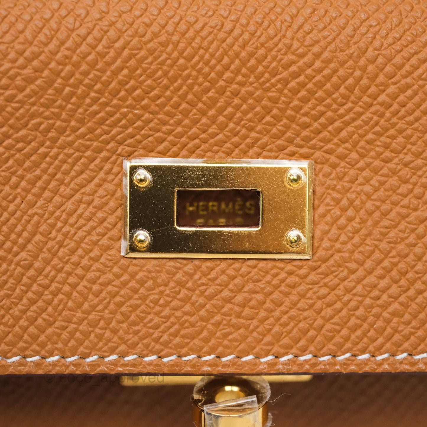 Hermès Kelly To Go Wallet Gold 37 Epsom Gold Hardware