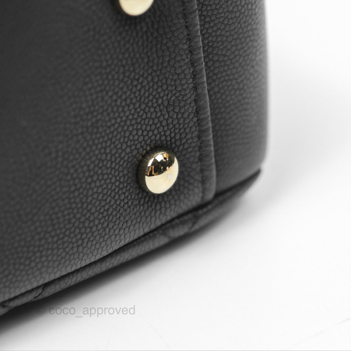 Chanel Quilted Medium Business Affinity Flap Matte Black Caviar Gold Hardware