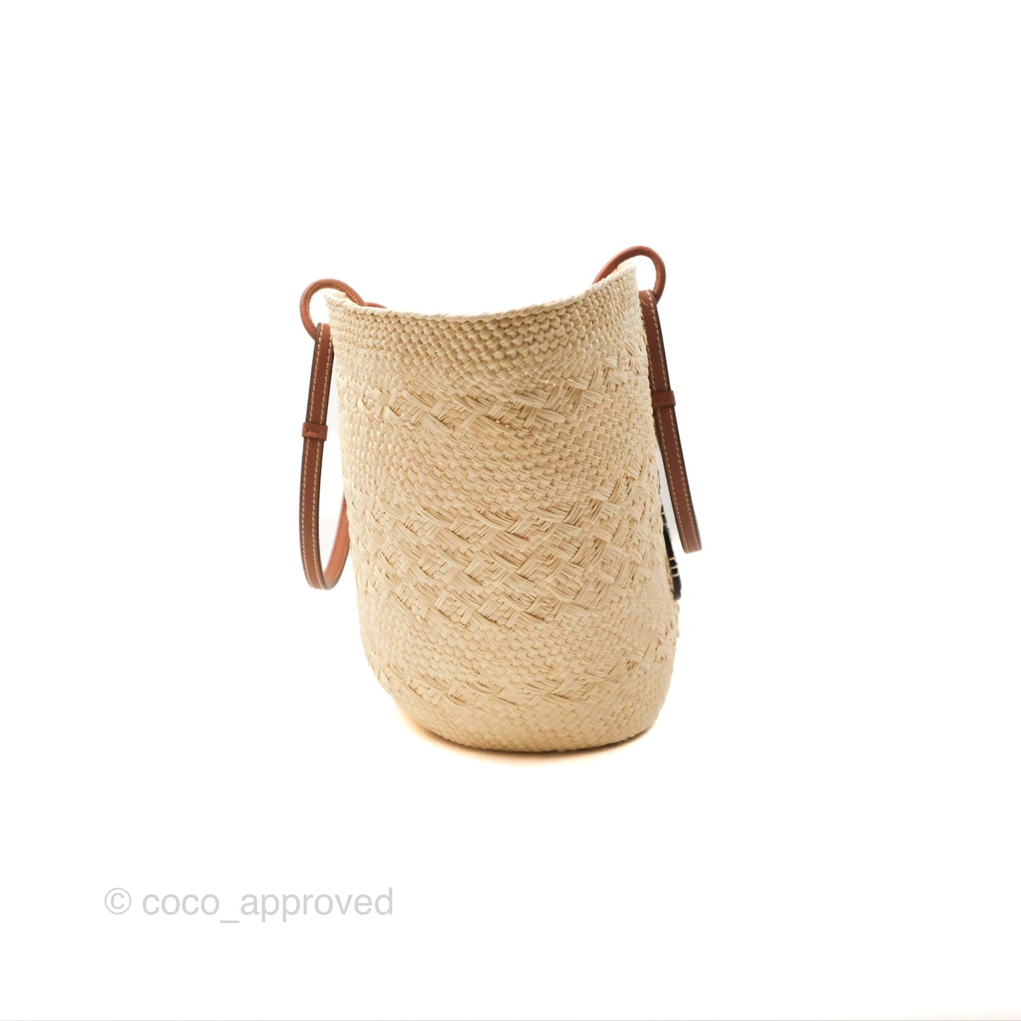 Loewe x Paula’s Ibiza Woven Anagram Basket Bag Natural/Tan