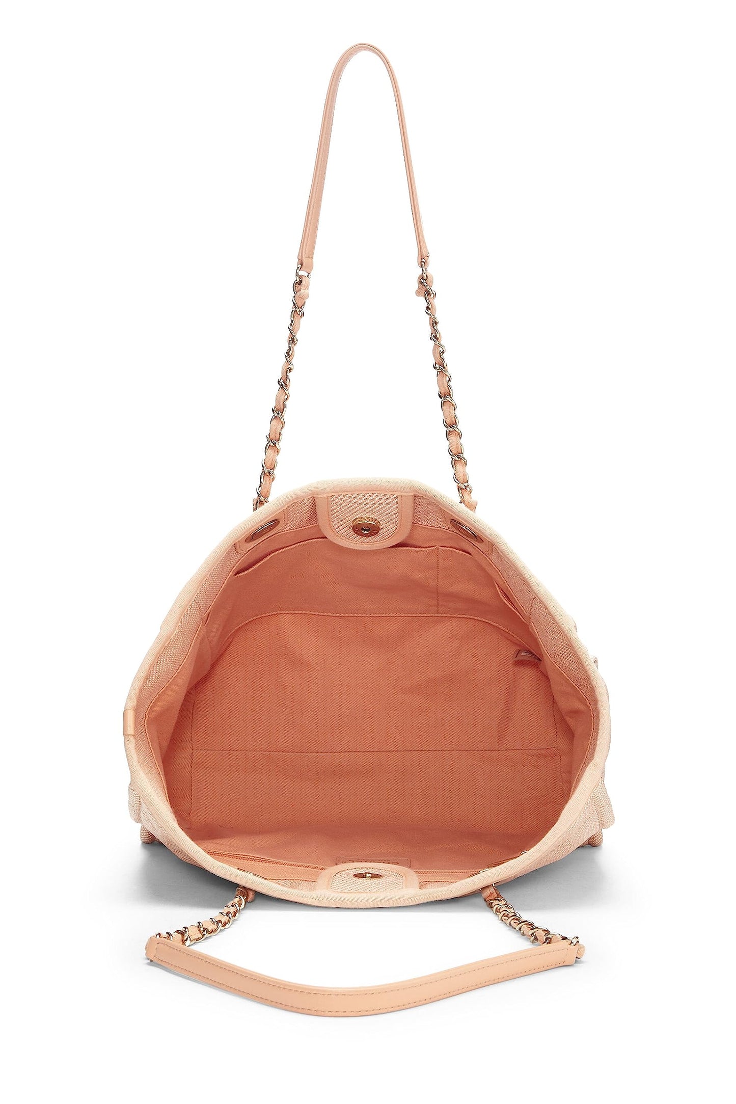 Chanel,  Pink Canvas Deauville Small, Pink