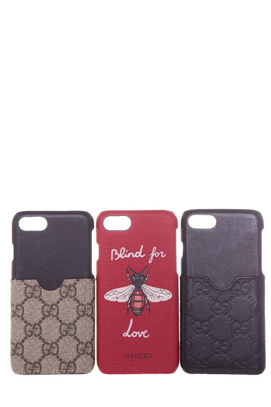 Luxury Gucci Monogram Phone Case Trio