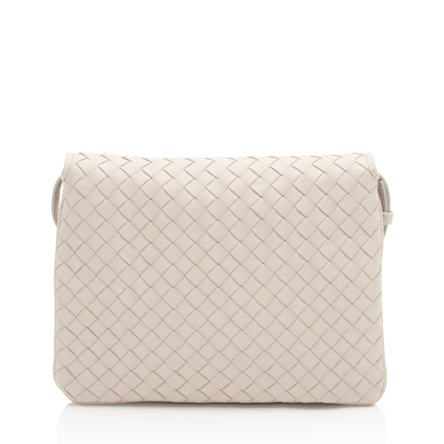 Luxury Bottega Veneta Intrecciato Nappa Flap Shoulder Bag