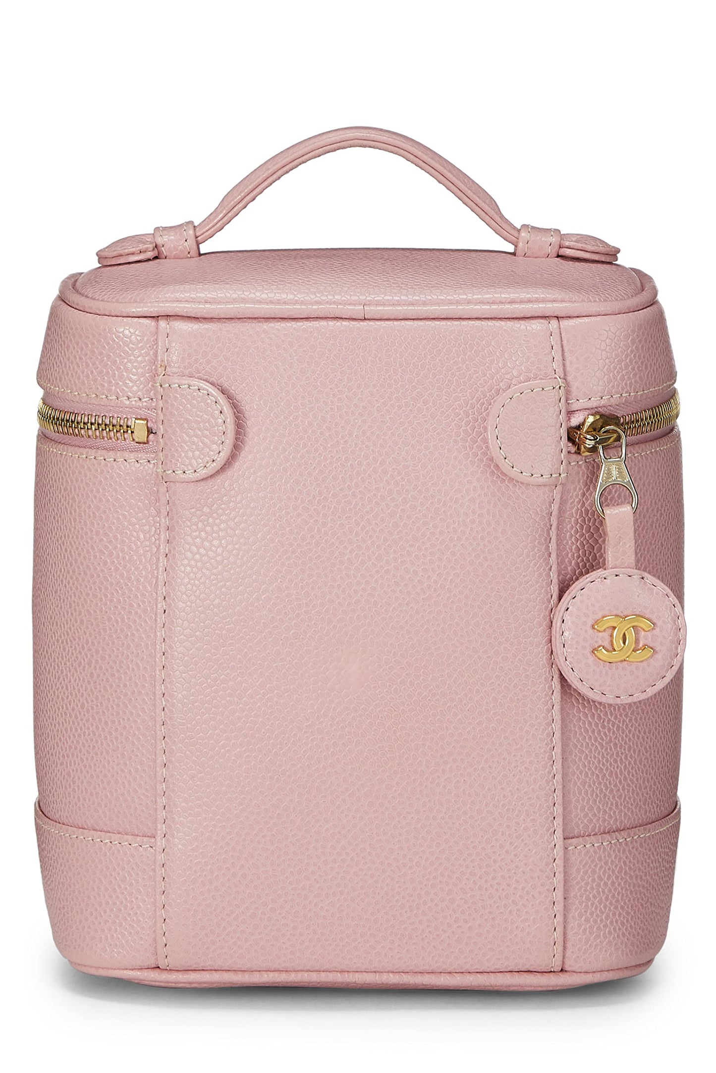 CHANEL,  Caviar Timeless Vanity, Pink