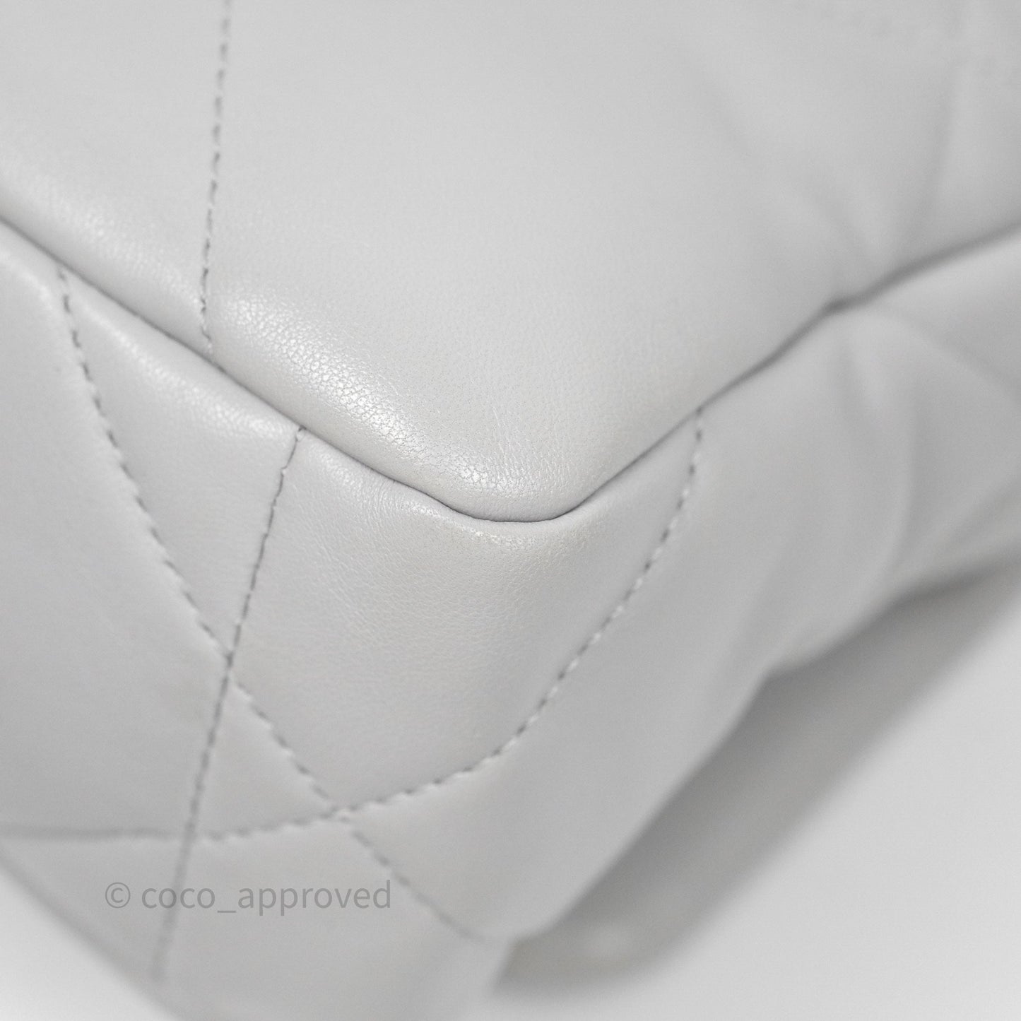Chanel 19 Small Light Grey Mixed Hardware