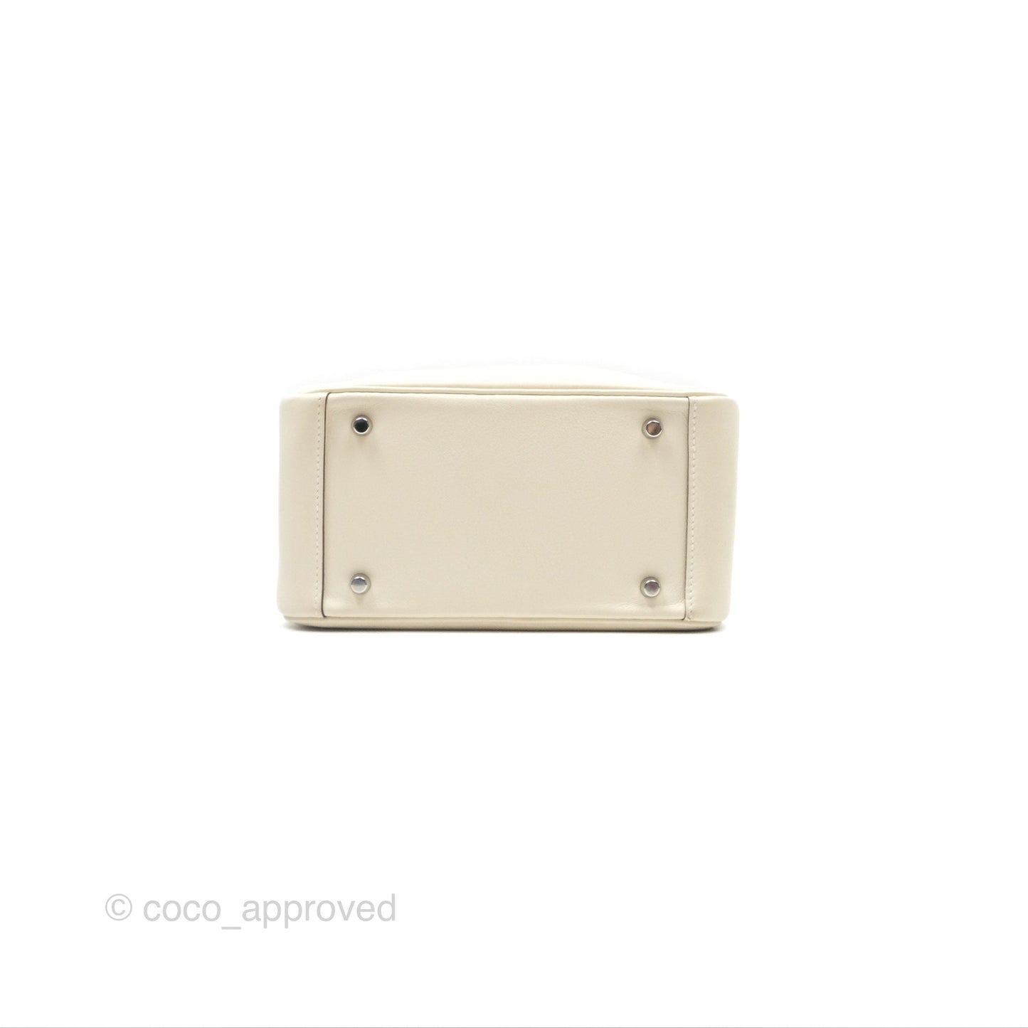 Hermès Mini Lindy 20 Nata I2/ Lime 9R Swift Palladium Hardware