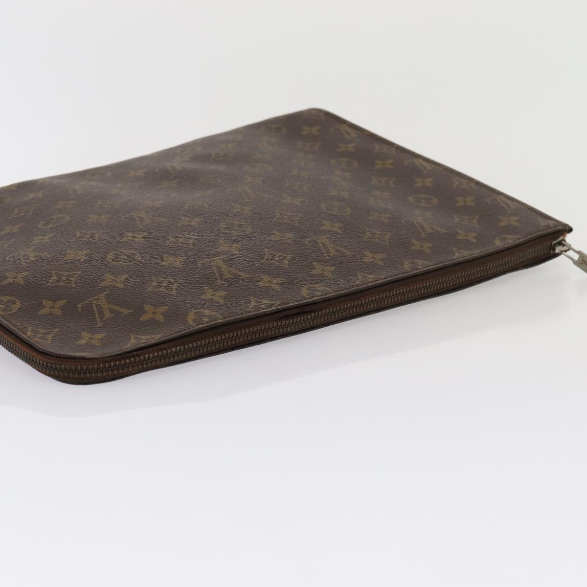 LOUIS VUITTON Monogram Poche Document Briefcase M53400 LV 82087