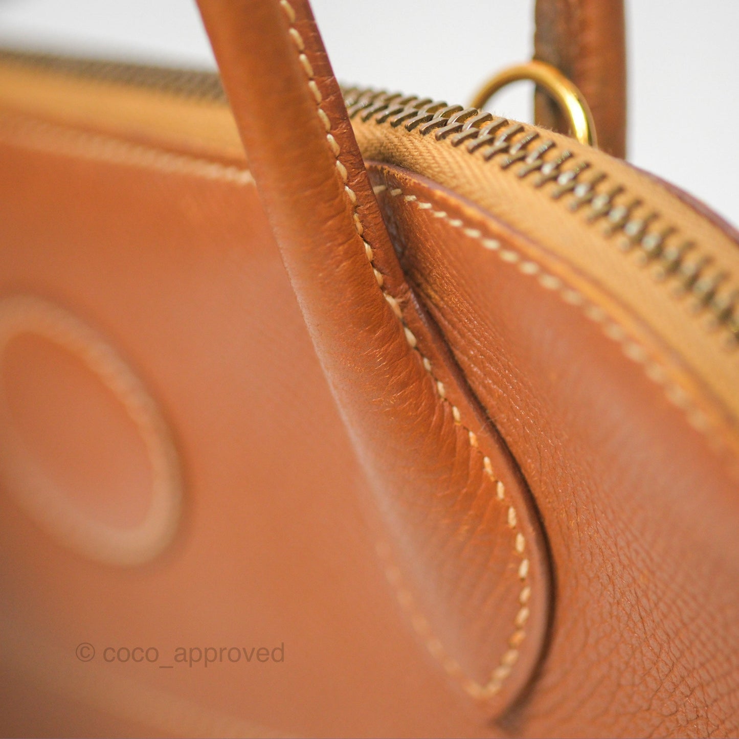 Hermès Bolide 27 Gold Epsom Gold Hardware