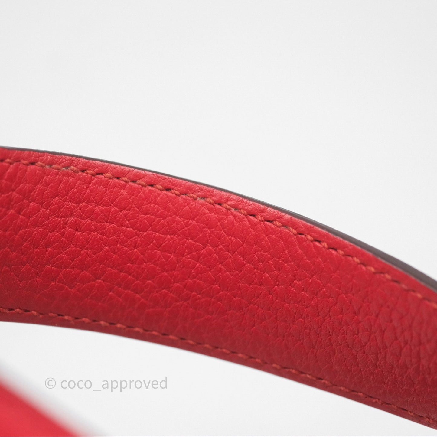 Hermès Picotin 22 Rouge Tomate S5 Clemence Gold Hardware