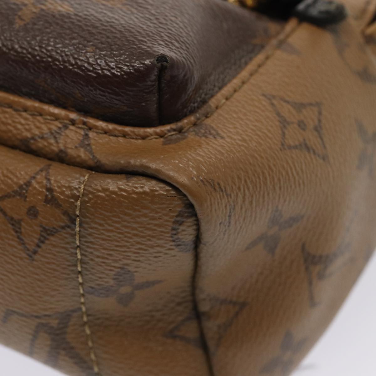 LOUIS VUITTON Monogram Reverse Palm Springs MINI Backpack M44872 LV 82123