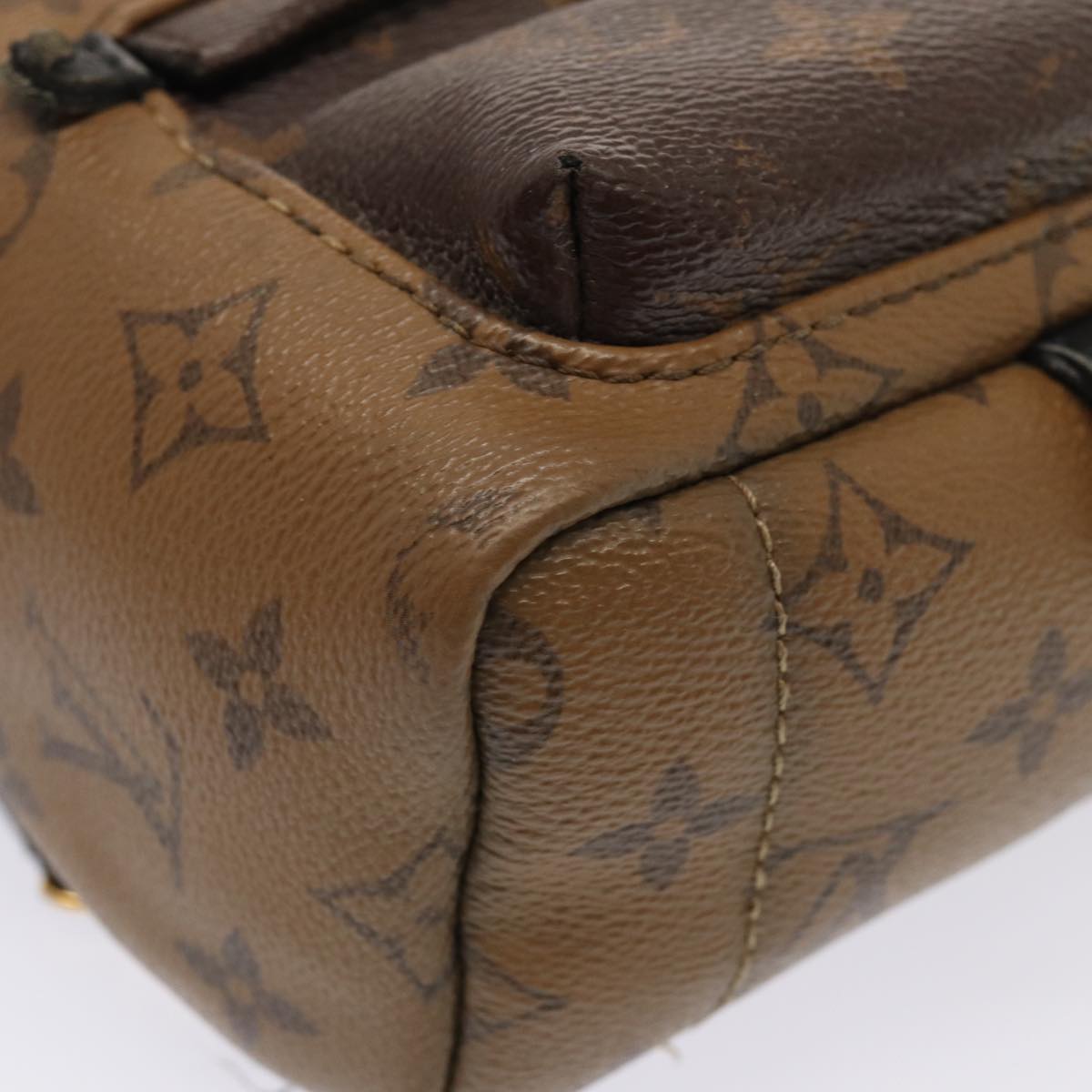 LOUIS VUITTON Monogram Reverse Palm Springs MINI Backpack M44872 LV 82123